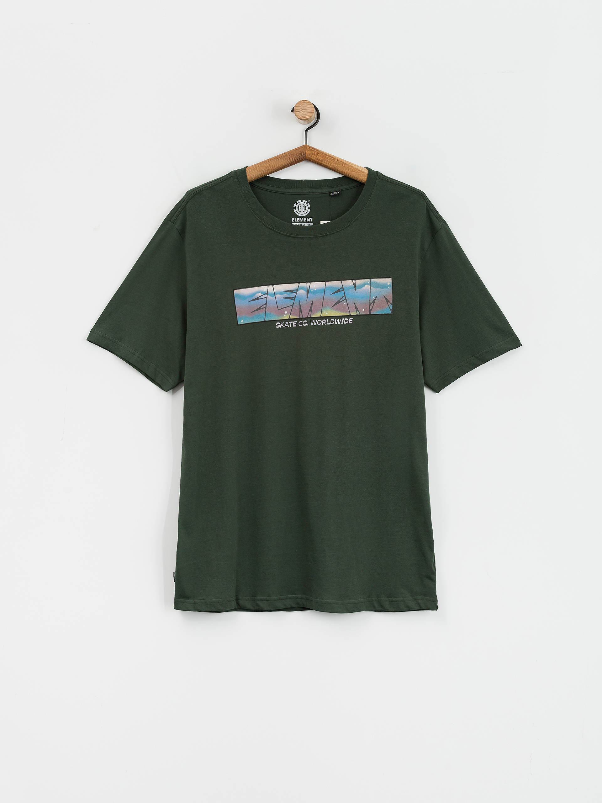 Element Trains T-Shirt (deep forest)