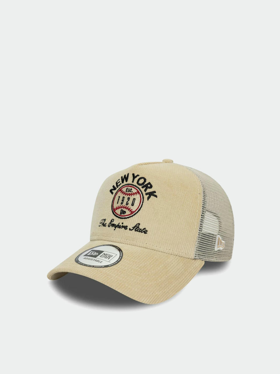 New Era Cap Cord Graphic Trucker (stone)