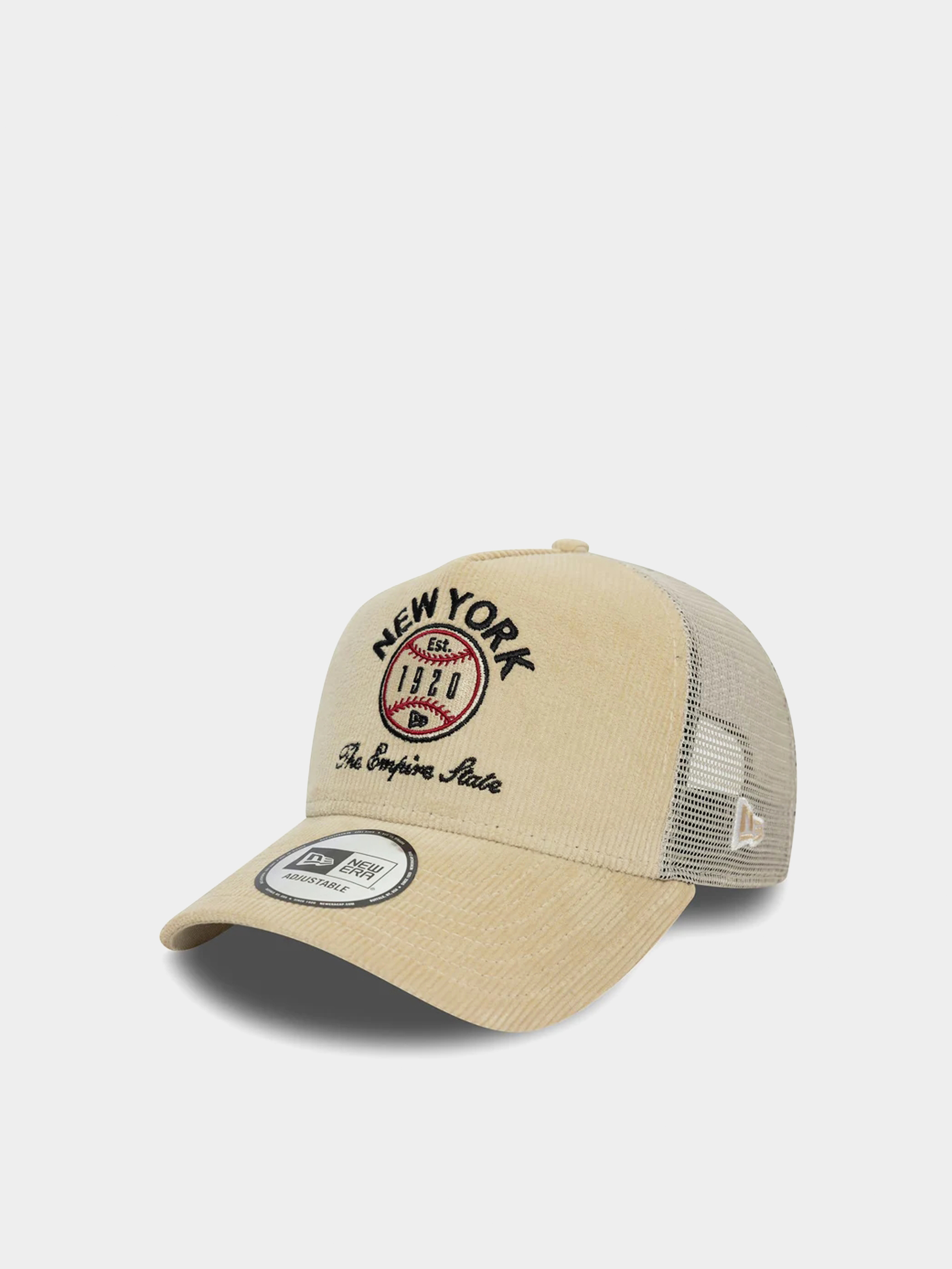 New Era Cap Cord Graphic Trucker (stone)