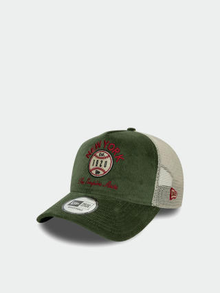 New Era Cap Cord Graphic Trucker (dark green)