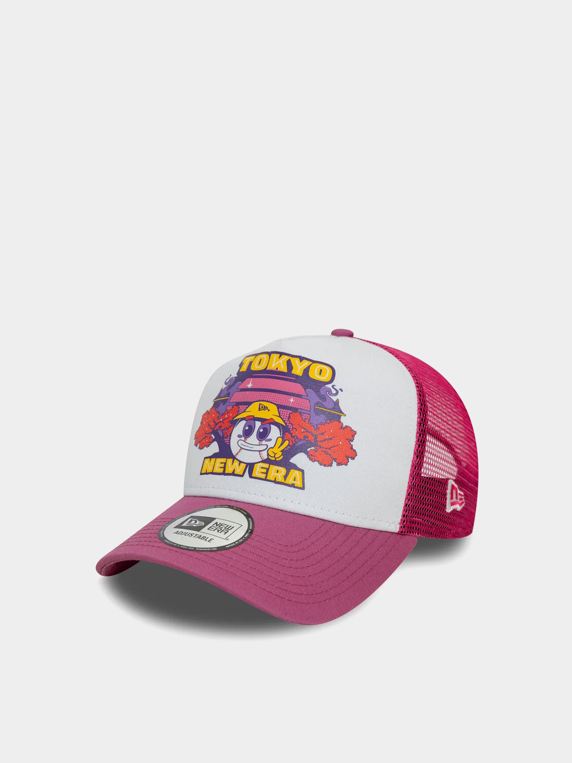 New Era Cap Graphic Print Trucker pink (pink)