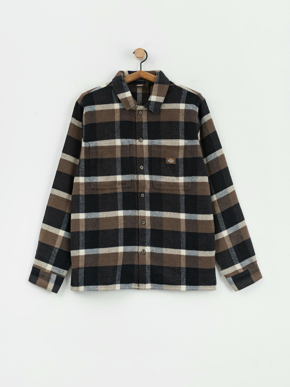 Dickies Plaid Coaling Hemd (mushroom)