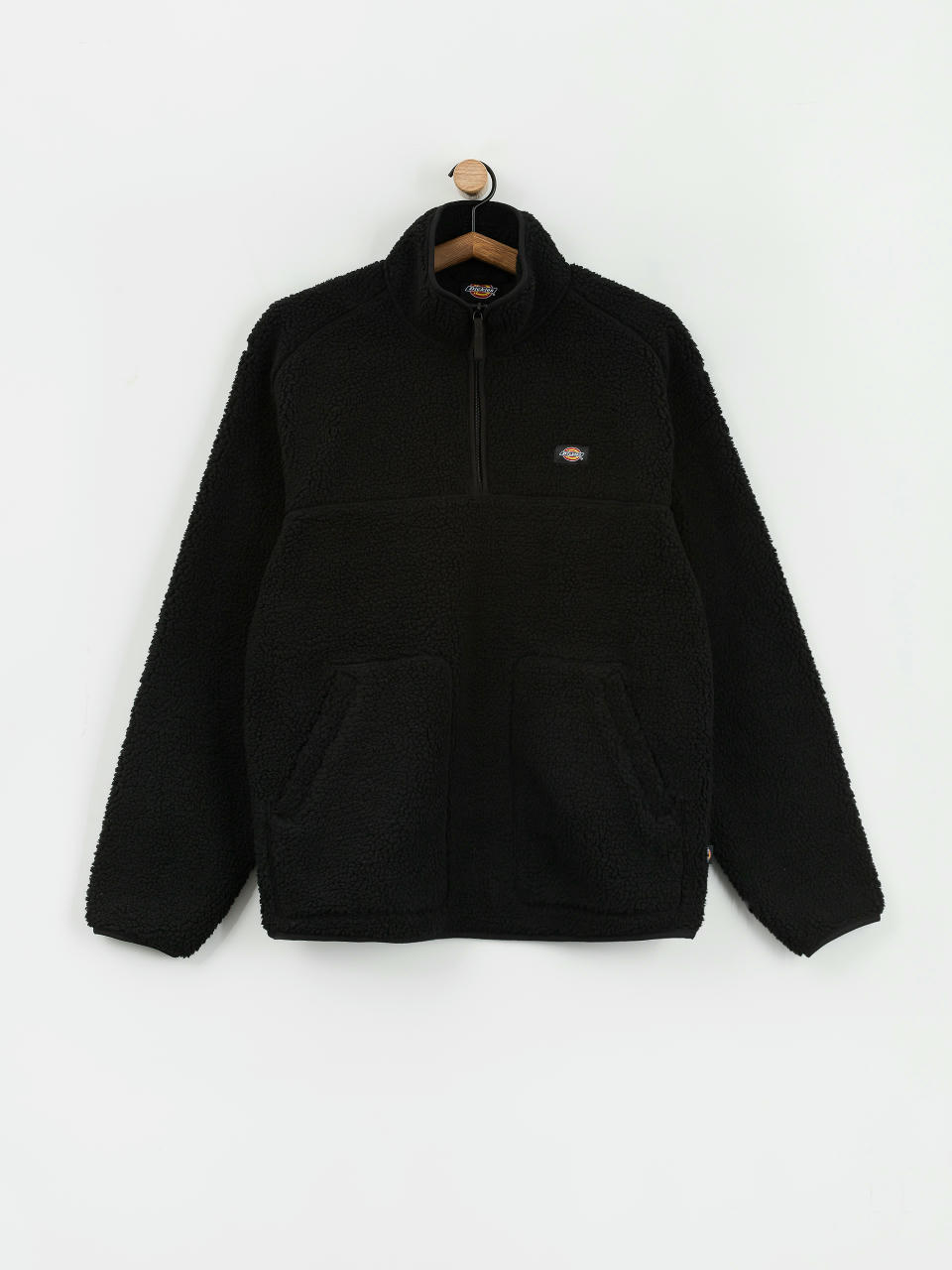 Dickies Mount Hope Quarter Zip Fleece  (black)