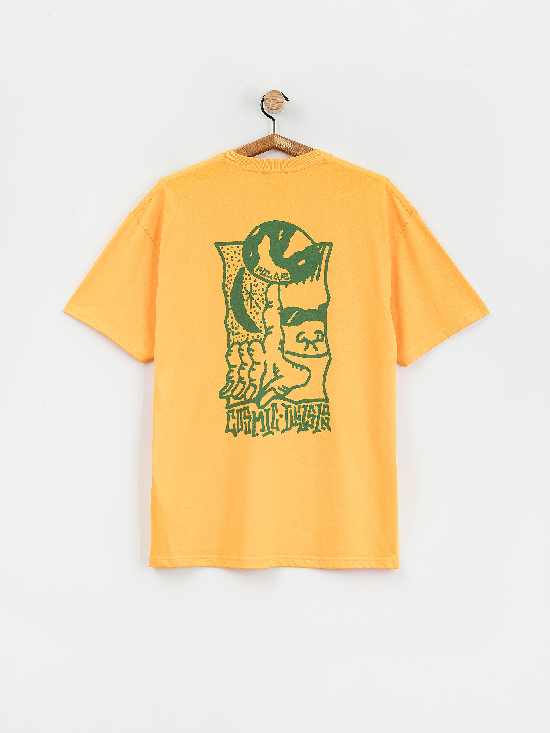 Polar Skate Cosmic T-Shirt (yellow)
