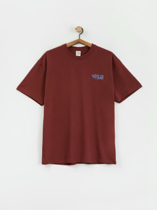 Polar Skate Anyone Out There T-Shirt (wine)