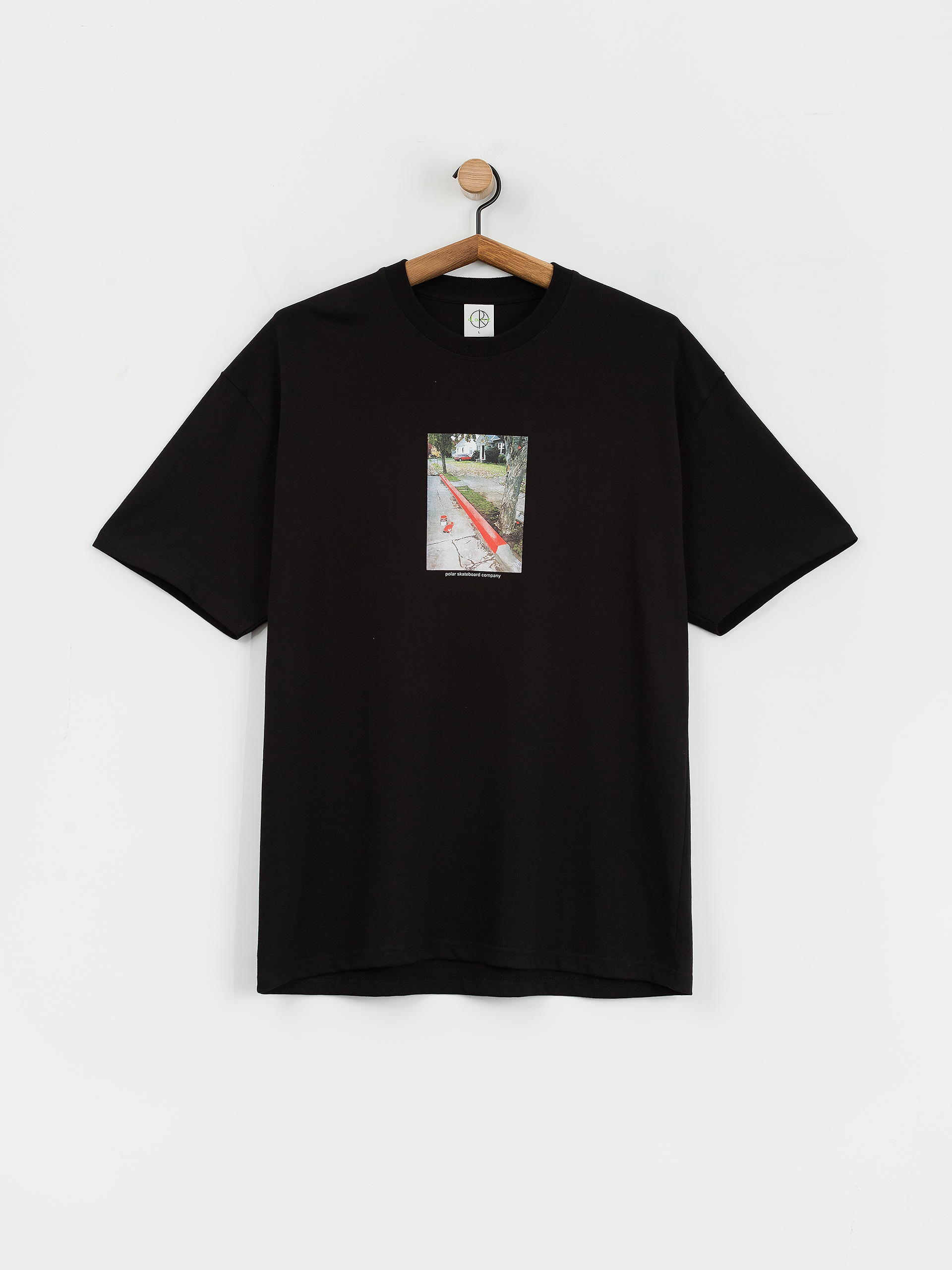 Polar Skate Red Curb T-Shirt - black (black)