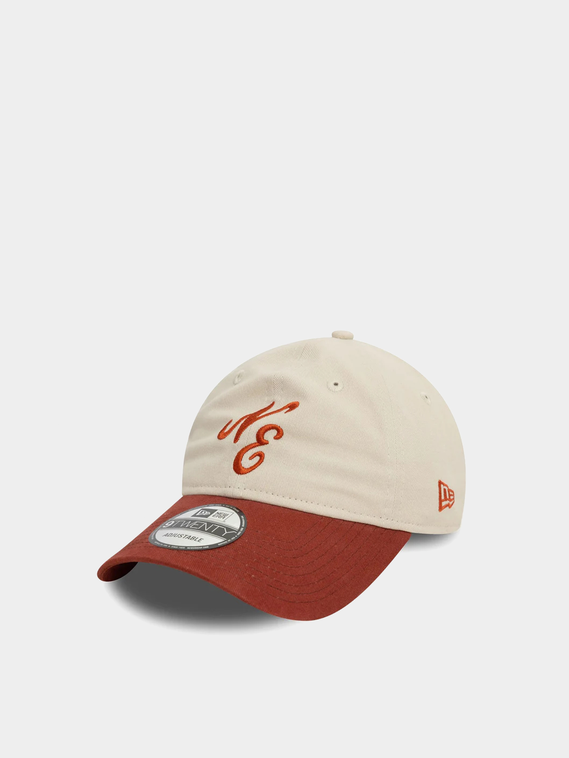 New Era Cap Peached Cotton 9Twenty (brick/white)