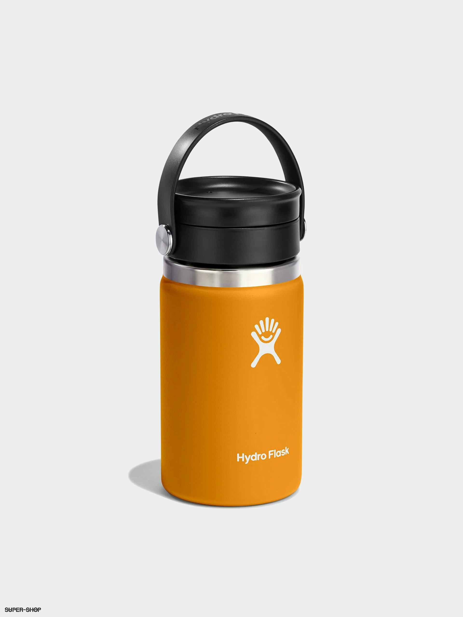 Hydro Flask Bottle Wide Flex Sip Lid 354ml - yellow (fossil)