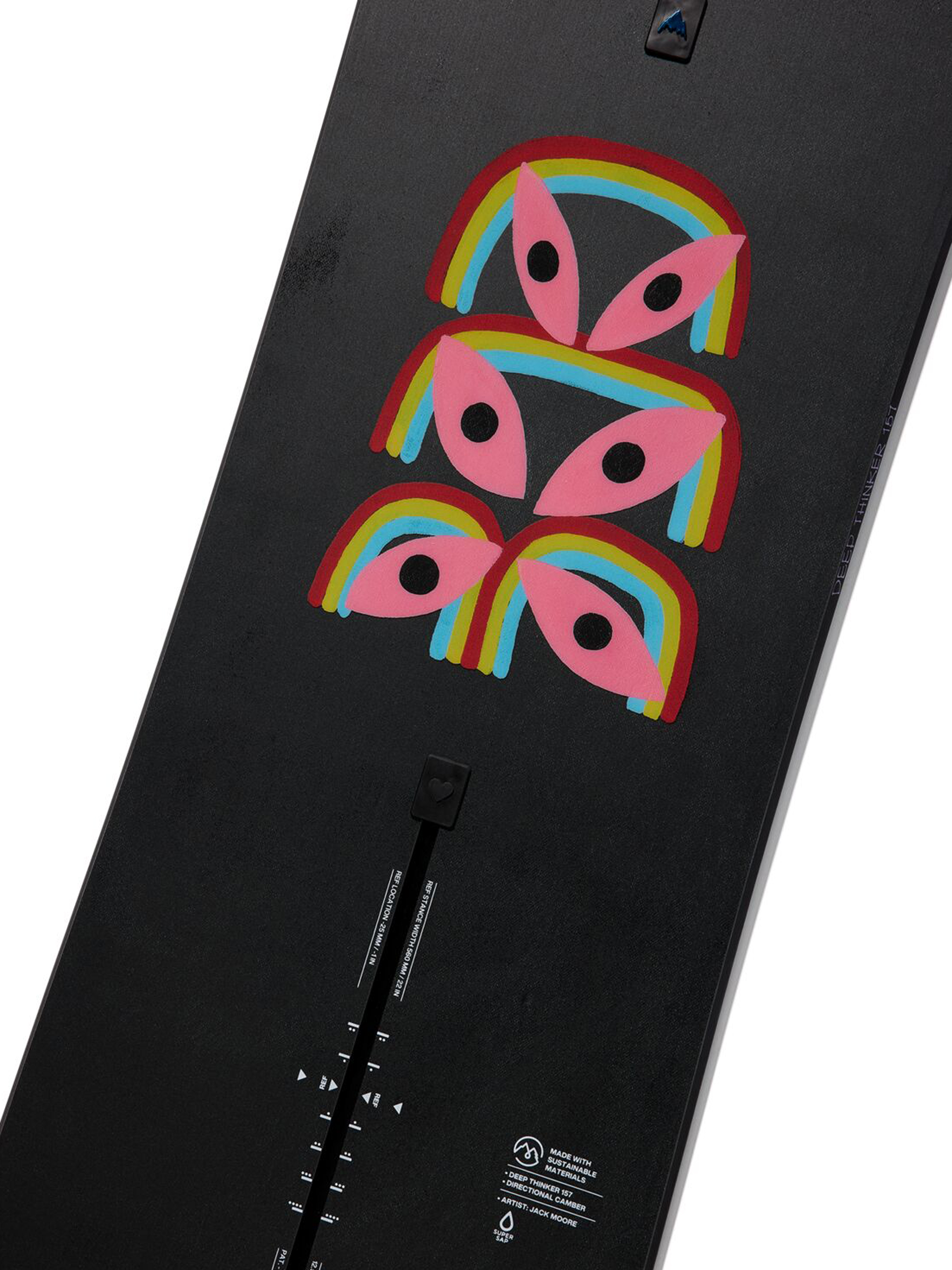 Herren Burton Snowboard Deep Thinker