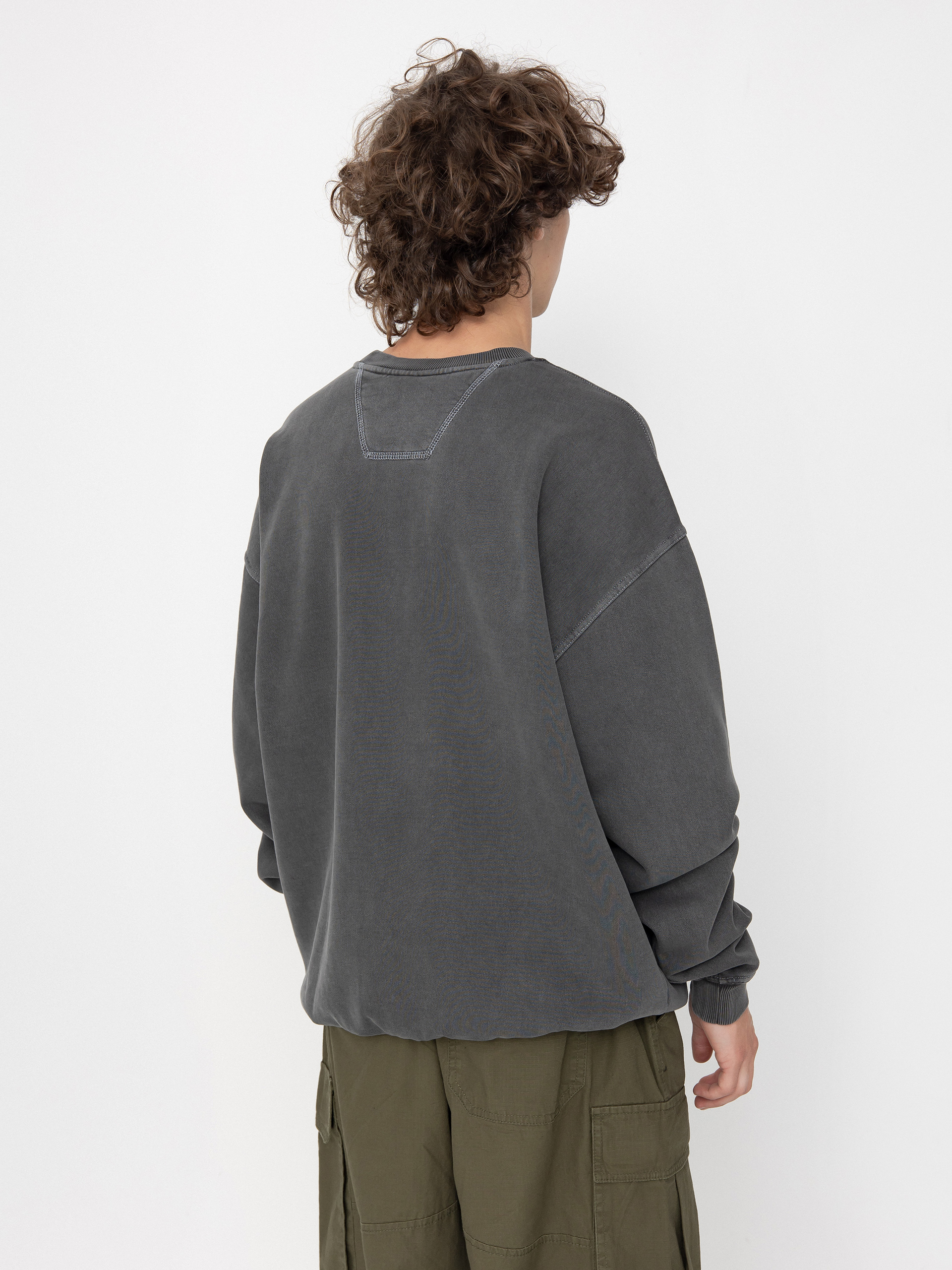 Volcom Skate Vitals Remy S Crew Sweatshirt (asphalt black)