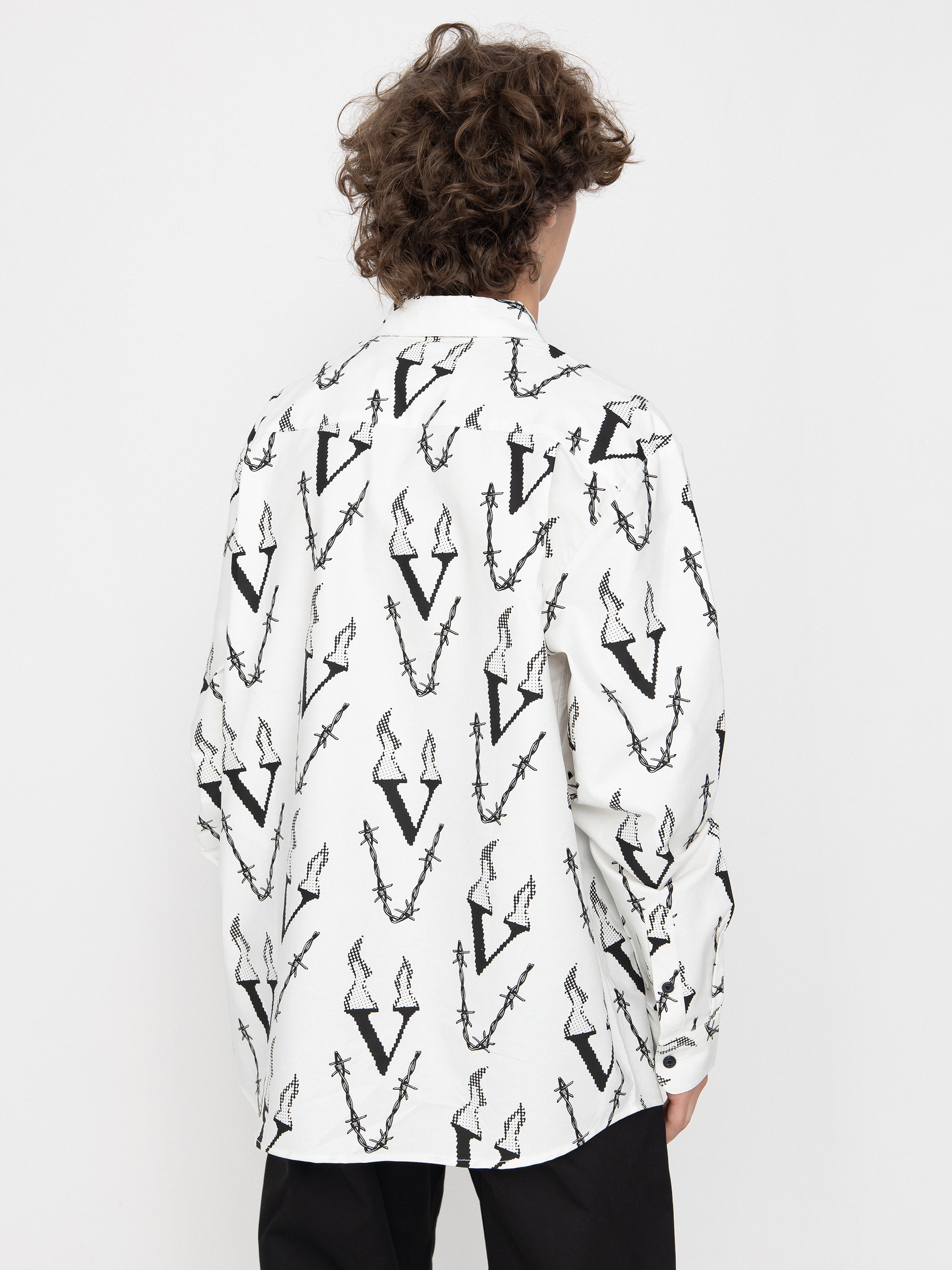 Volcom Hemd Fergadelic Woven Ls (white)