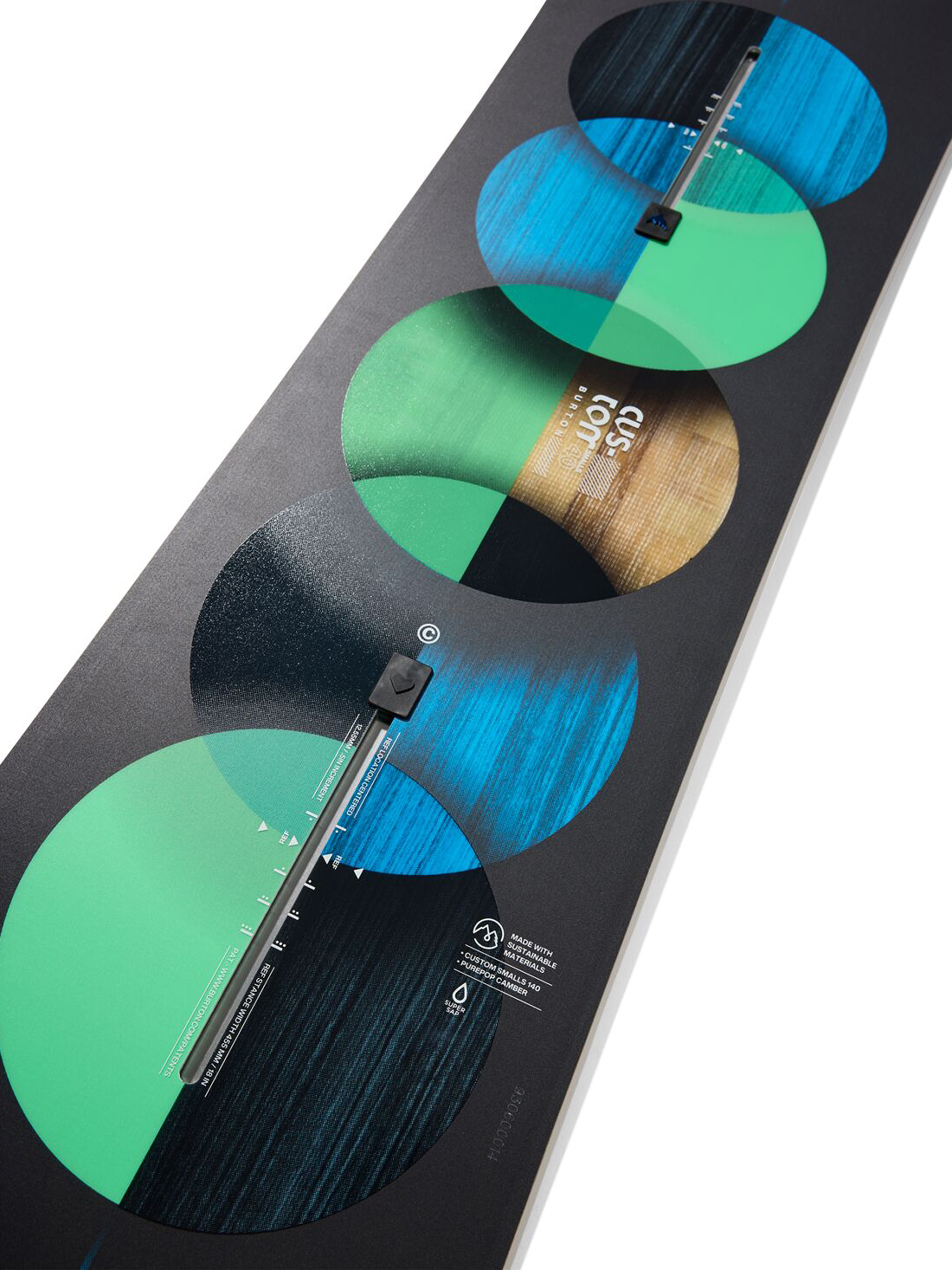 Burton Snowboard Custom Smalls - black