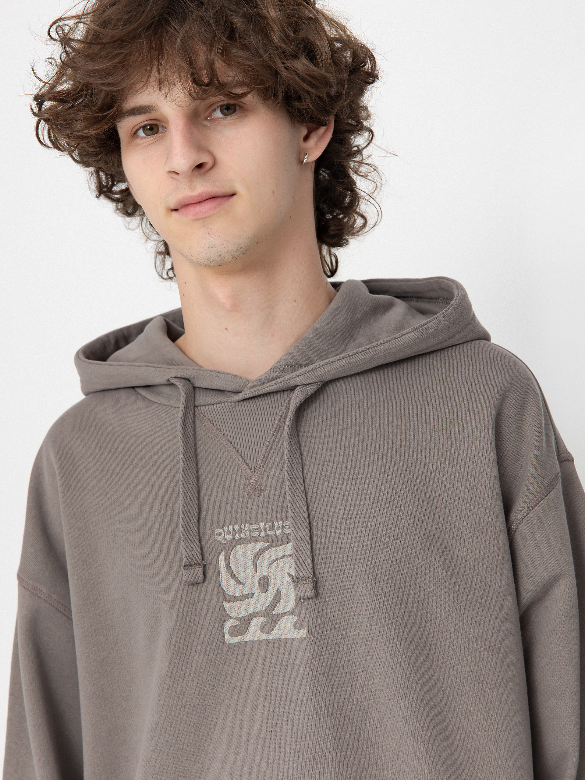 Quiksilver Garment Dye HD Hoodie (canteen)