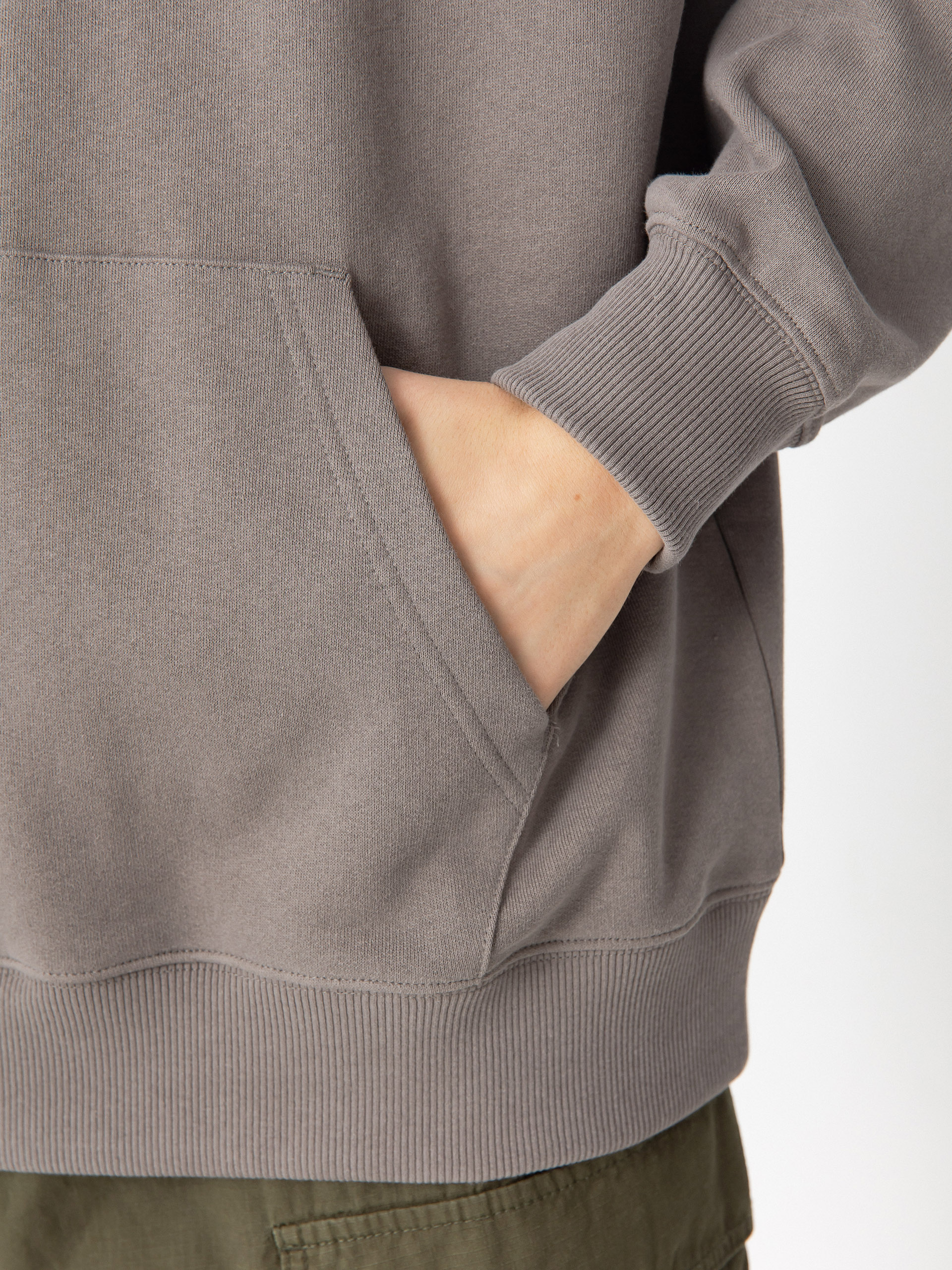 Quiksilver Garment Dye HD Hoodie (canteen)