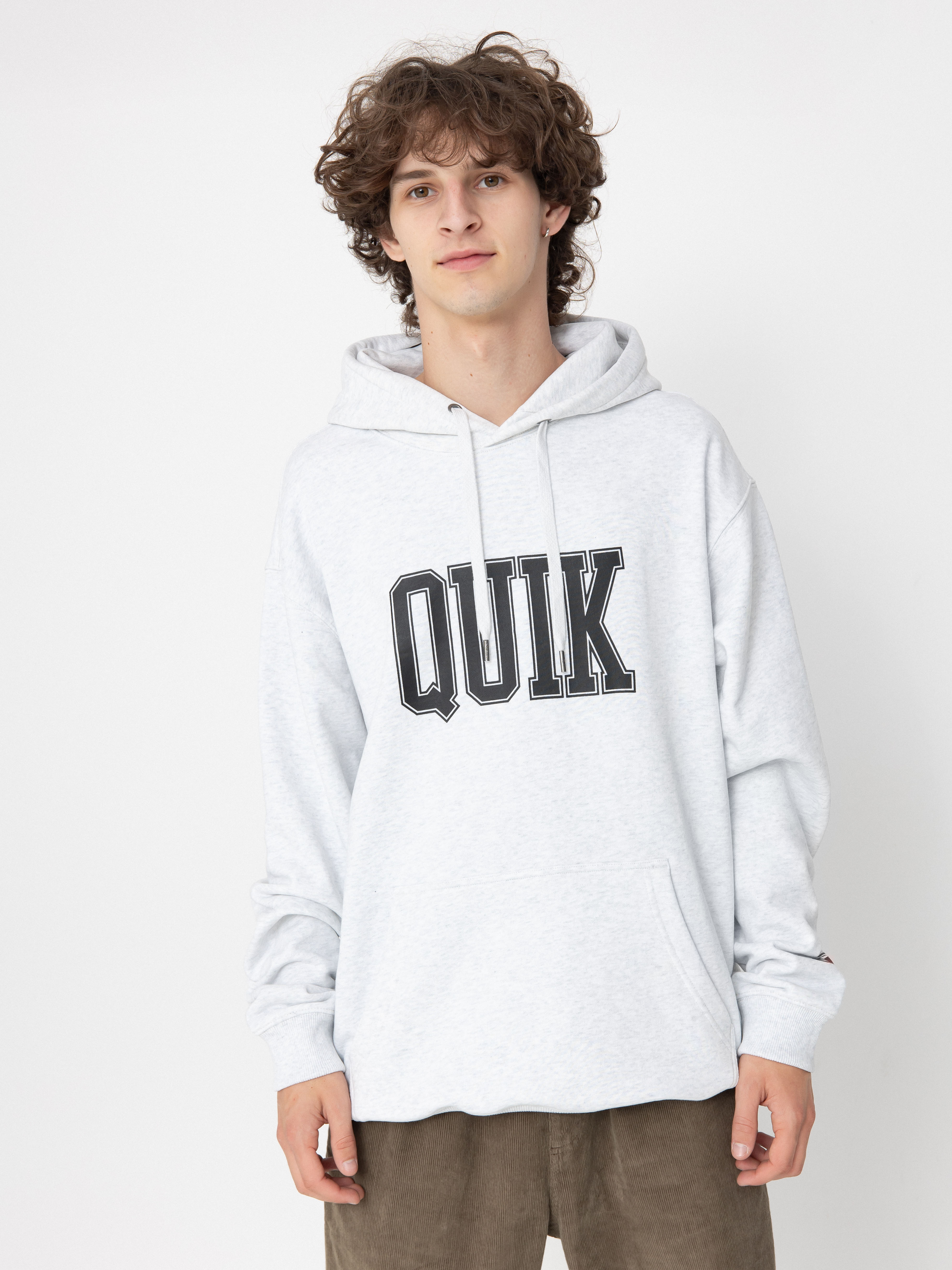 Quiksilver Griffin HD Hoodie (white marble heather)