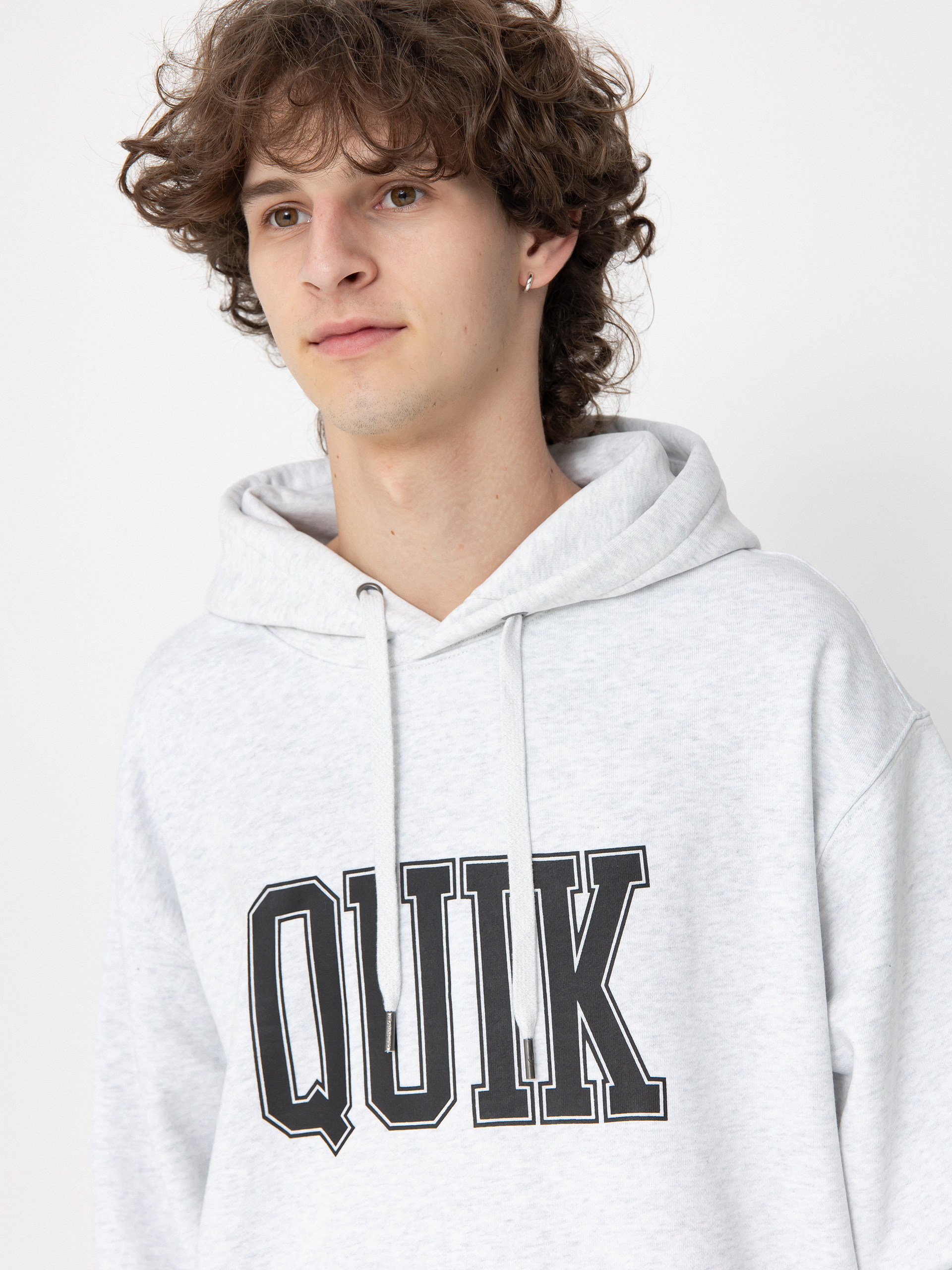 Quiksilver Griffin HD Hoodie (white marble heather)