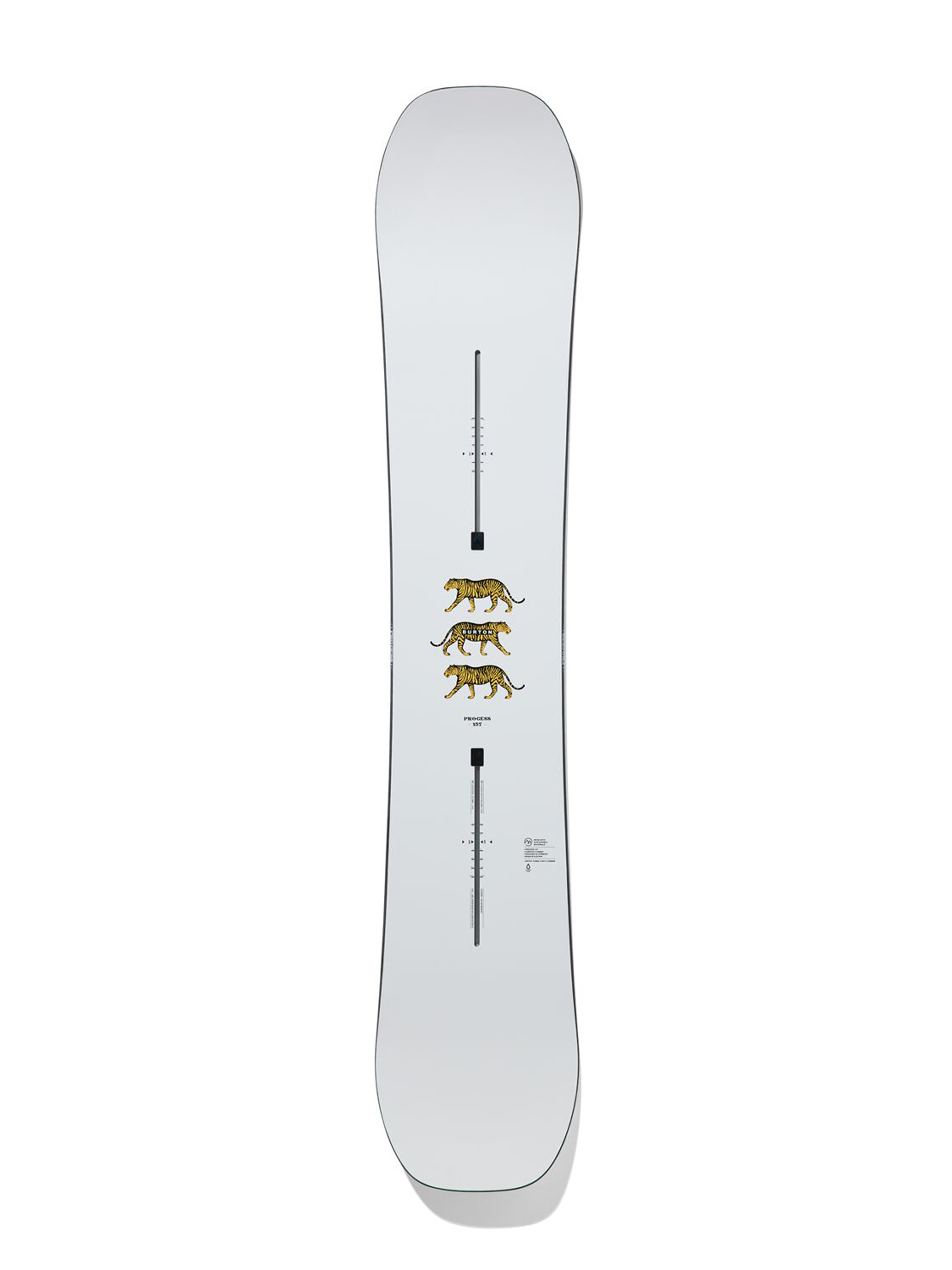 Burton Snowboard Process - white