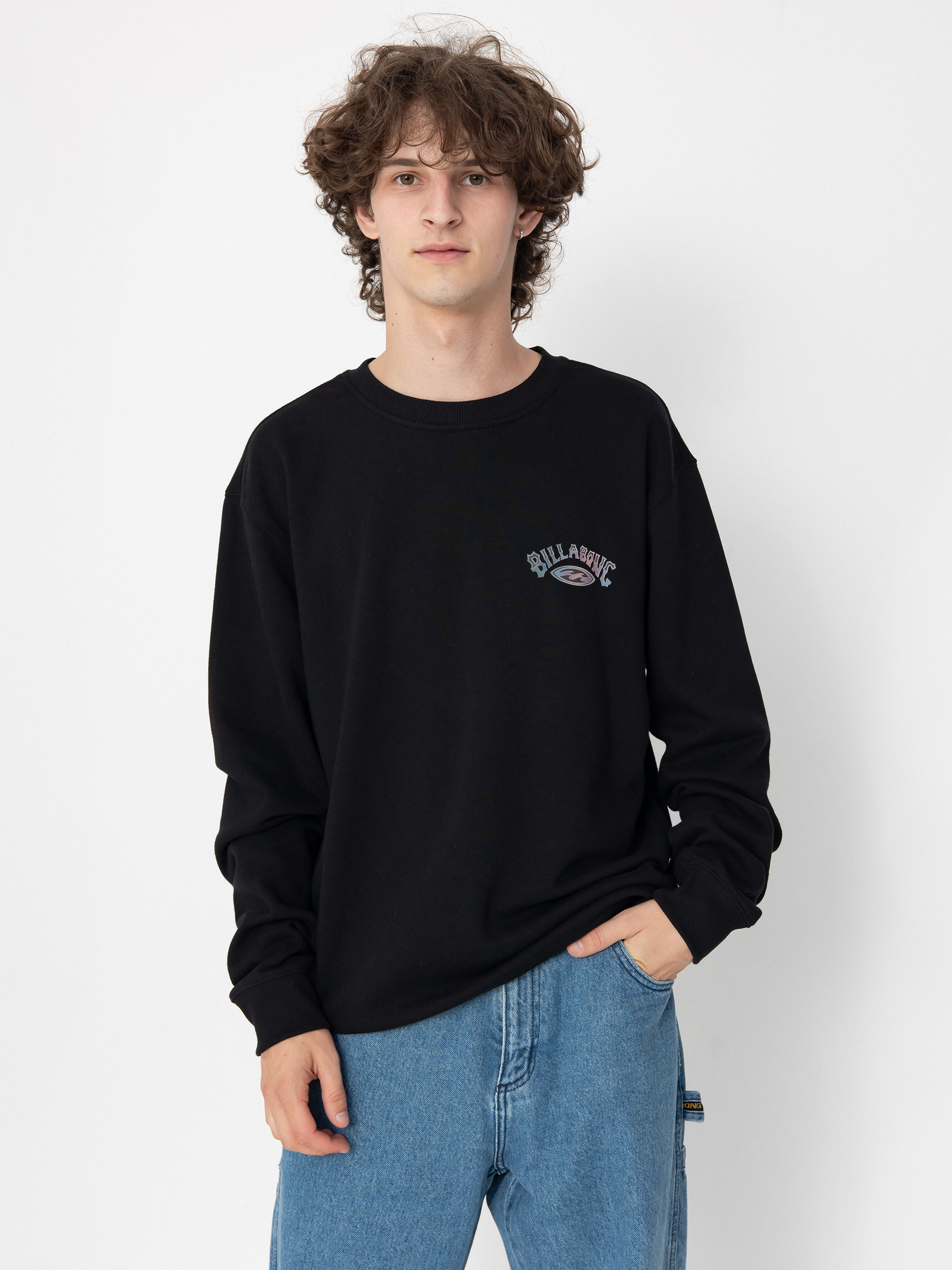 Billabong Sweatshirt Short Sands (black)