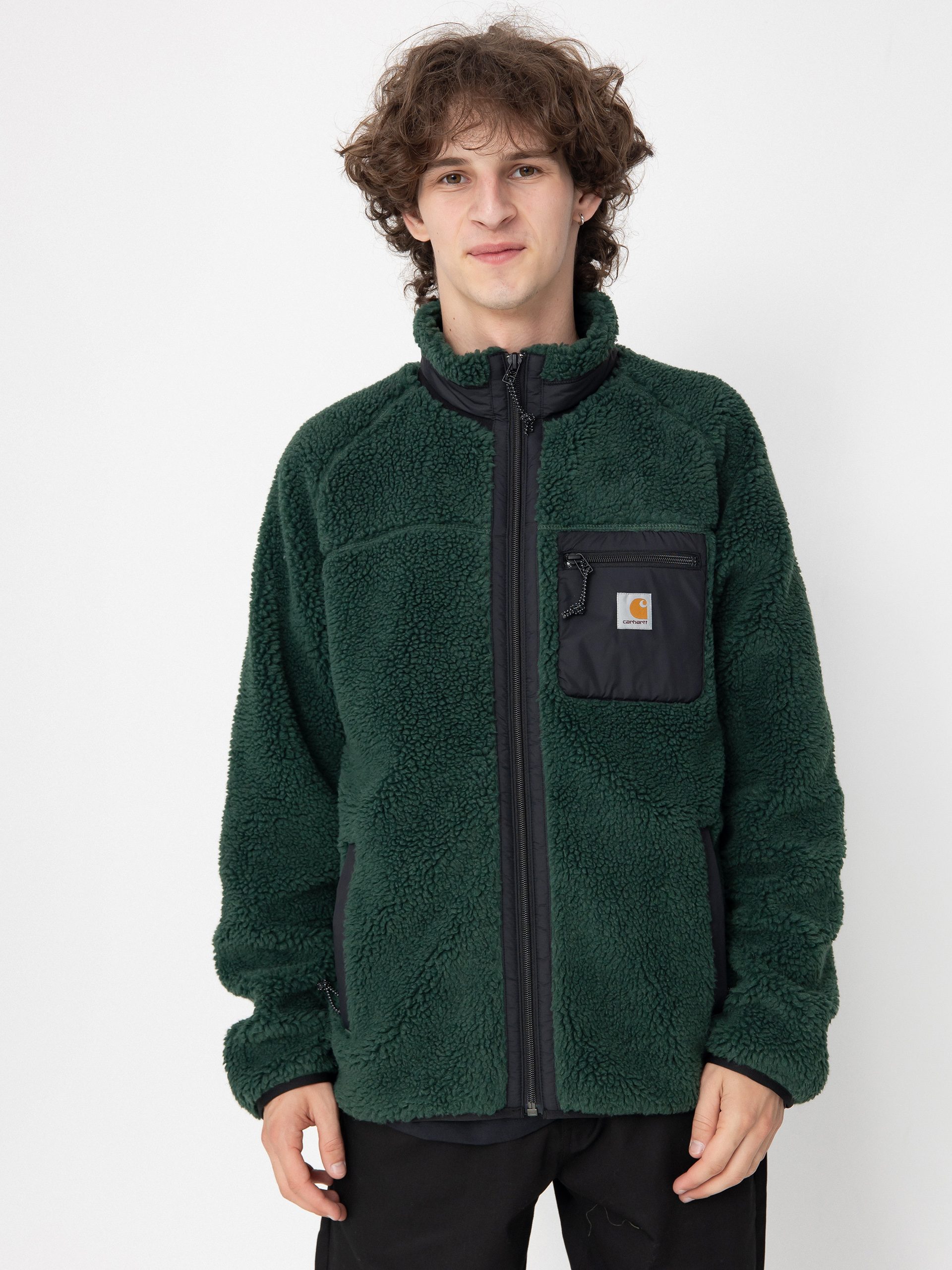 Carhartt WIP Prentis Liner Jacke - Grün (sycamore tree/black)