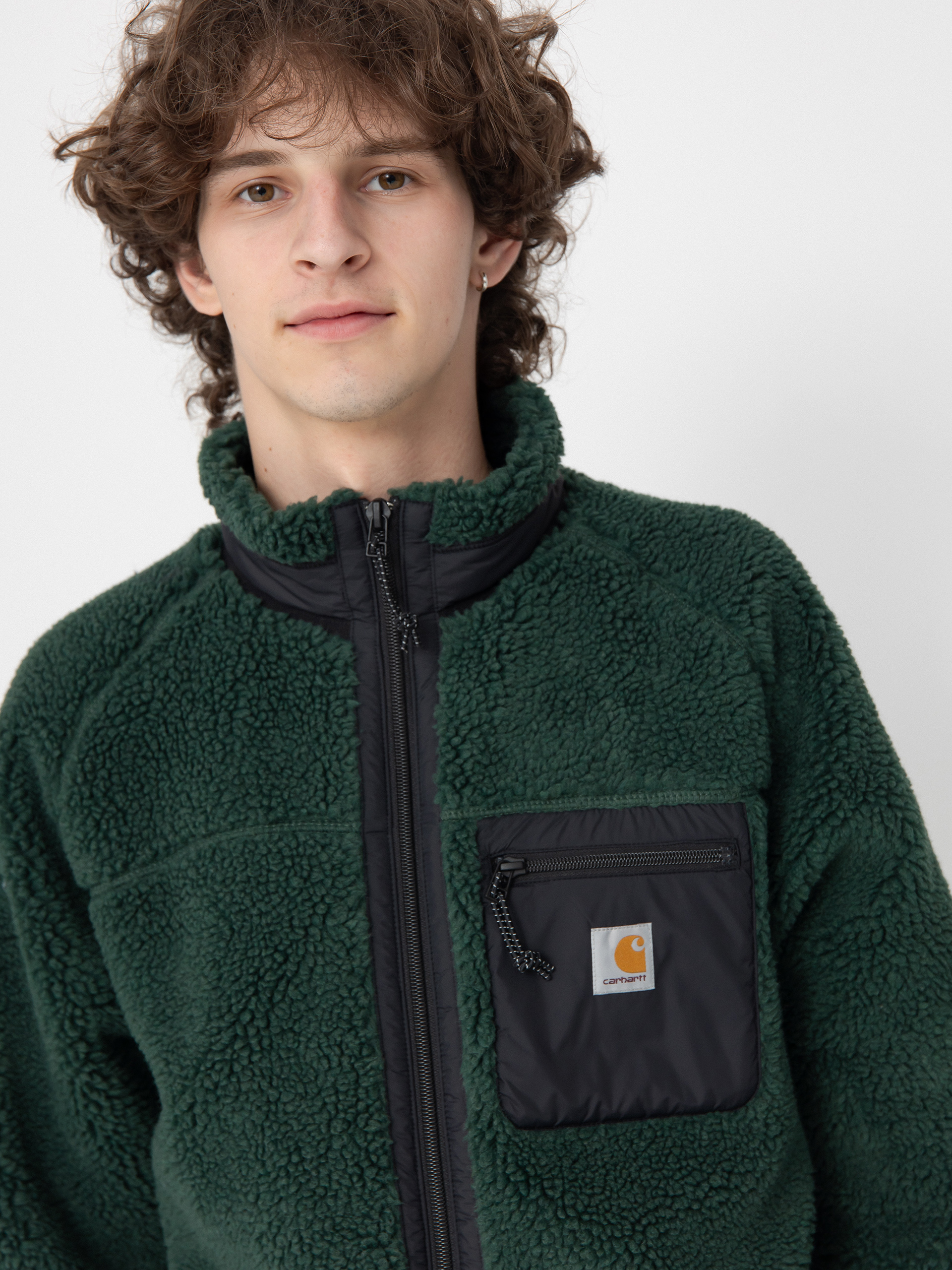 Carhartt WIP Prentis Liner Jacke (sycamore tree/black)