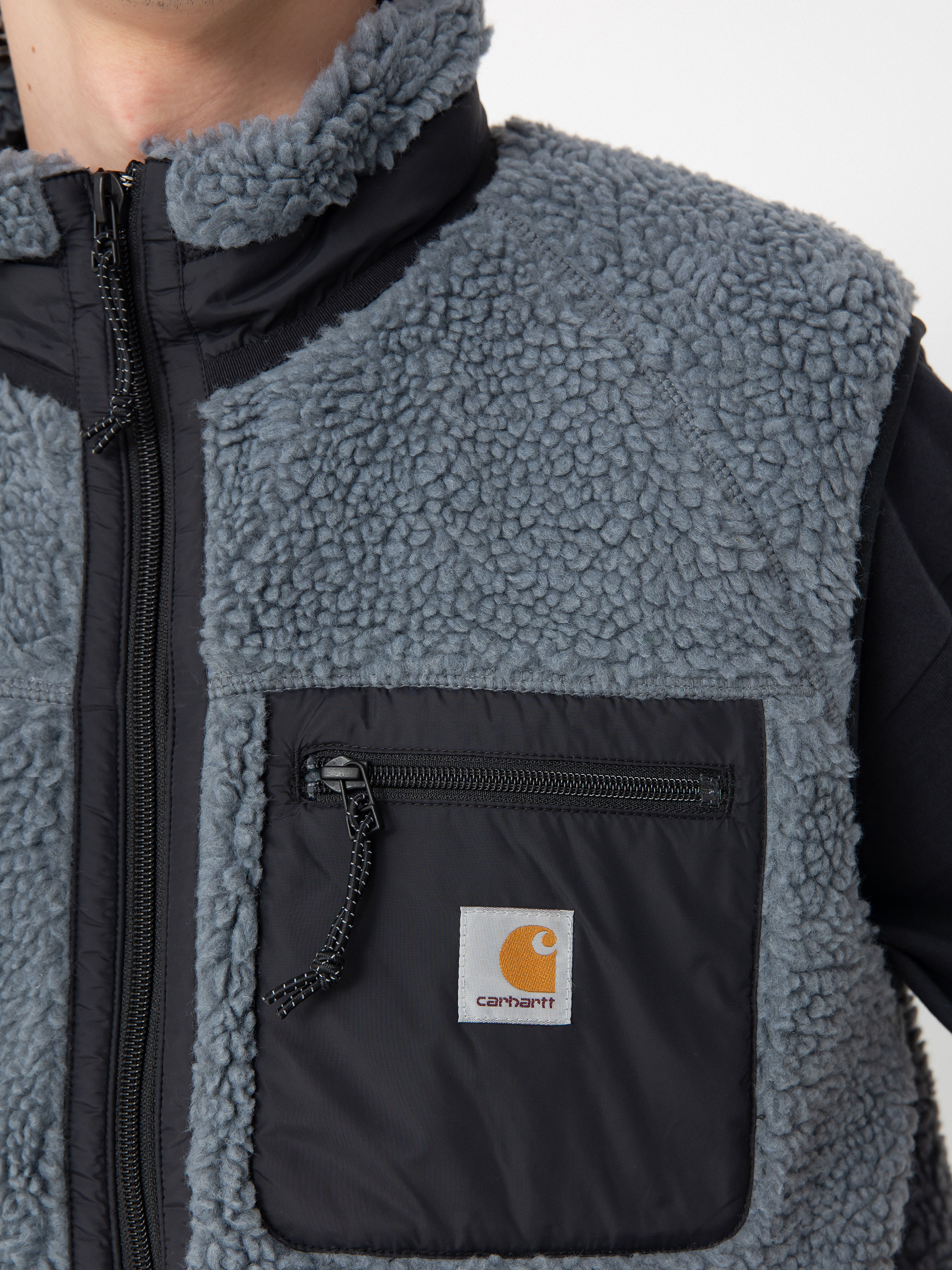 Carhartt WIP Prentis Liner Vest (dove grey/black)