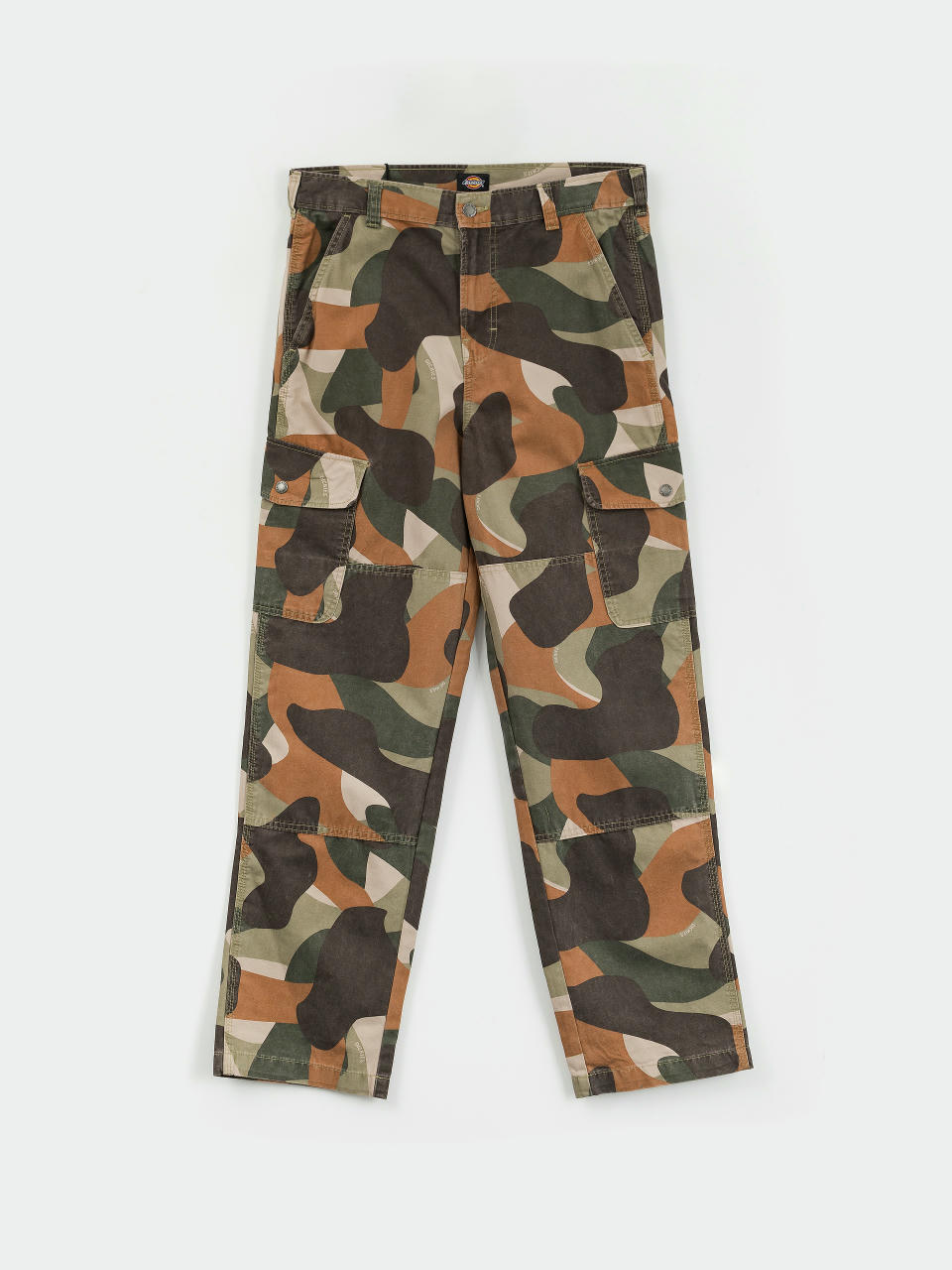 Dickies Duck Canvas Camo Cargo Pants (imperial green)