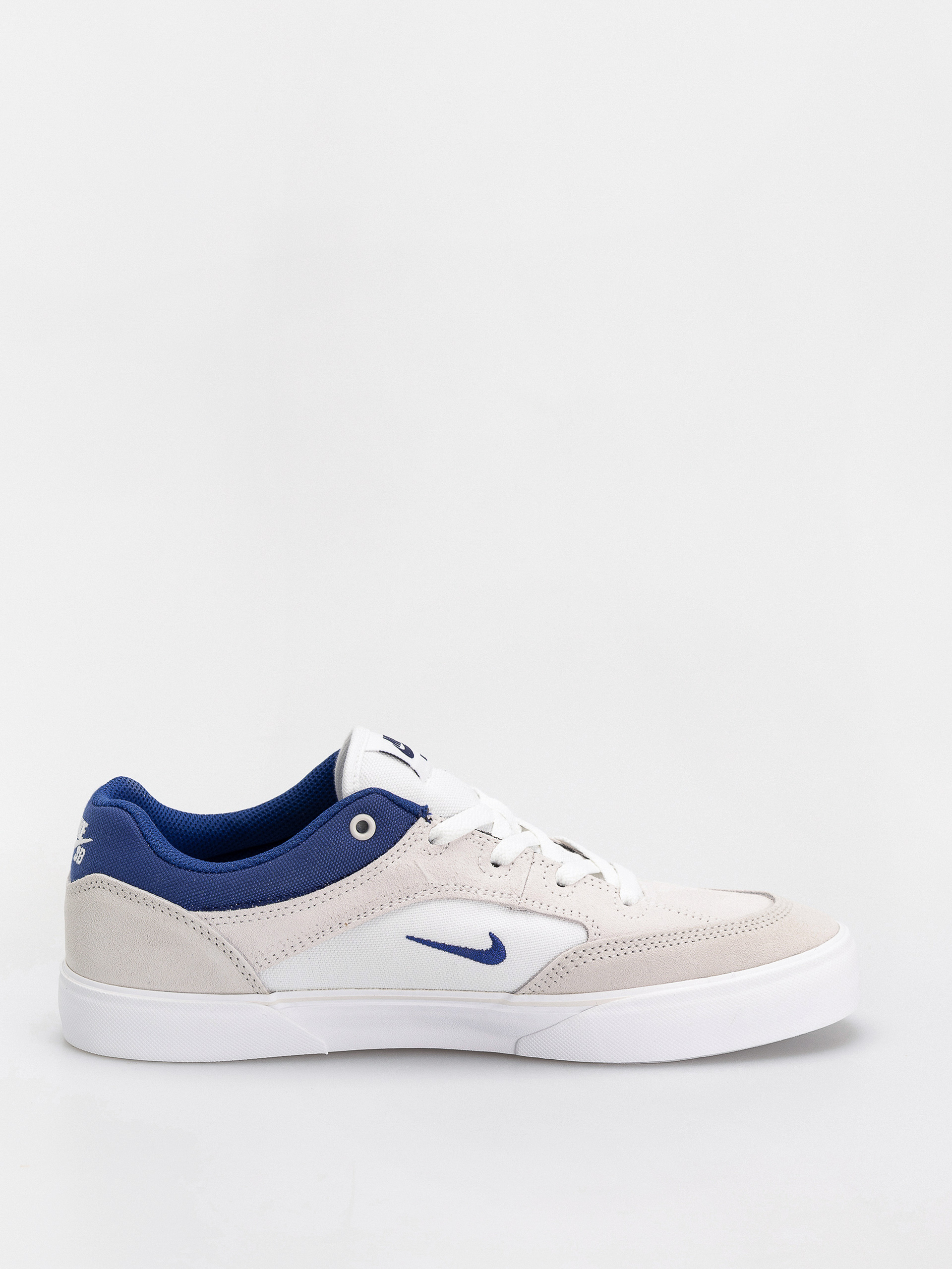 Nike SB Schuhe Malor (white/deep royal blue platinum tint)