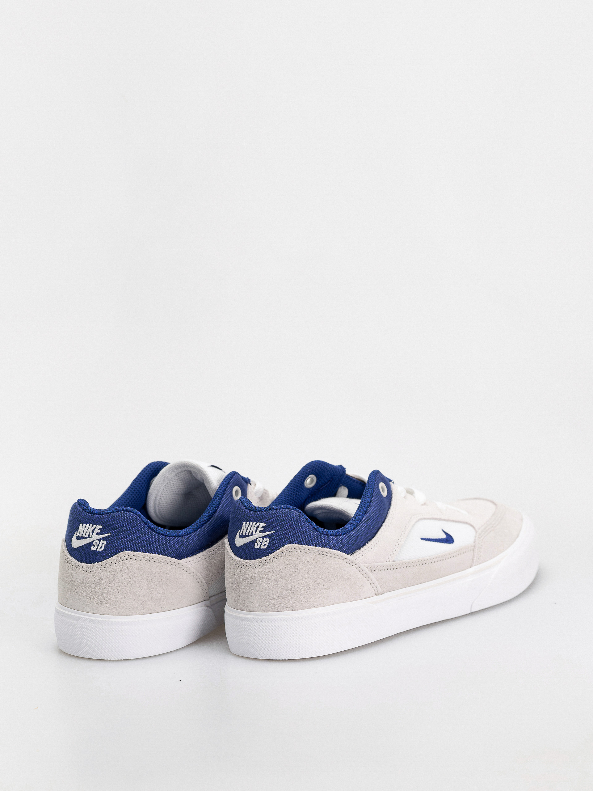 Nike SB Schuhe Malor (white/deep royal blue platinum tint)