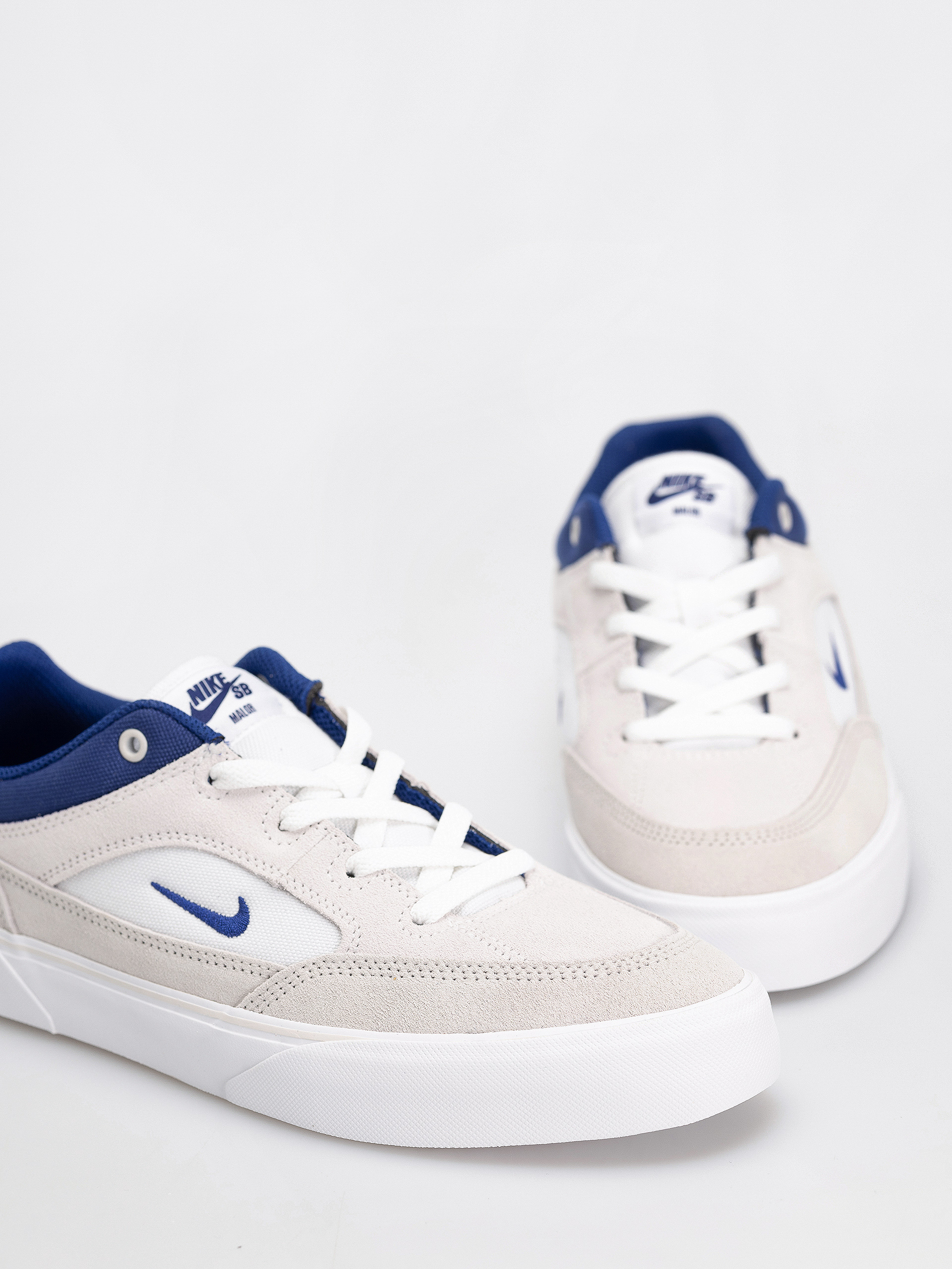 Nike SB Shoes Malor (white/deep royal blue platinum tint)