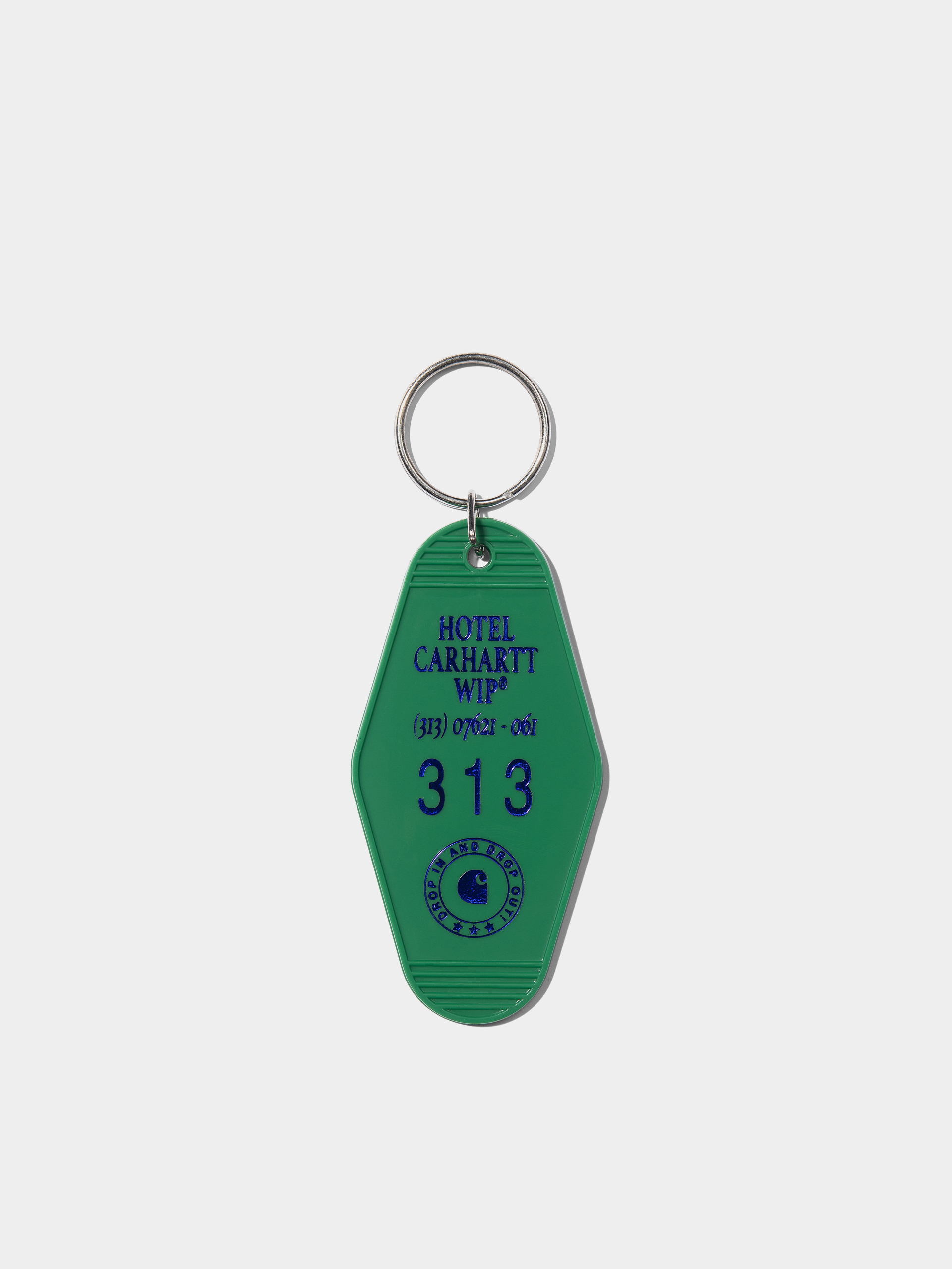 Carhartt WIP Keychain Hotel Keys (aspen green/aura)