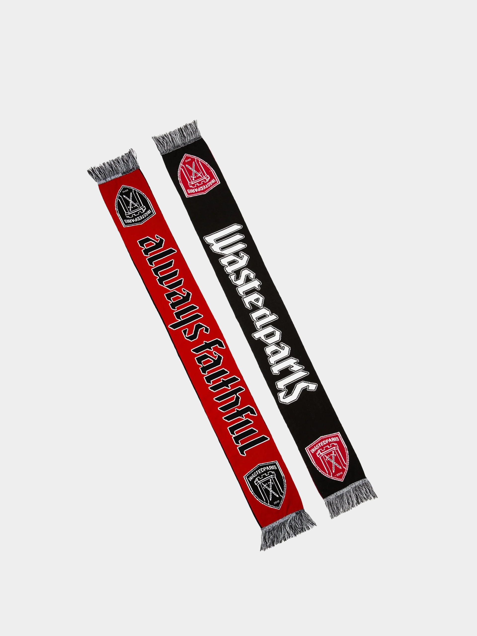 Wasted Paris Schal Rain (red/black)