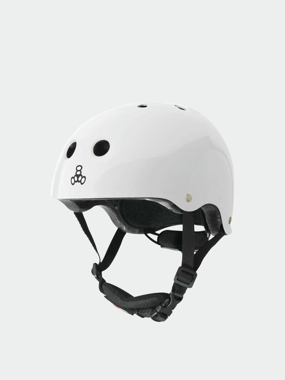 Triple Eight Helm Lil 8 Dual Certified Helmet Eps Liner JR (white glossy)