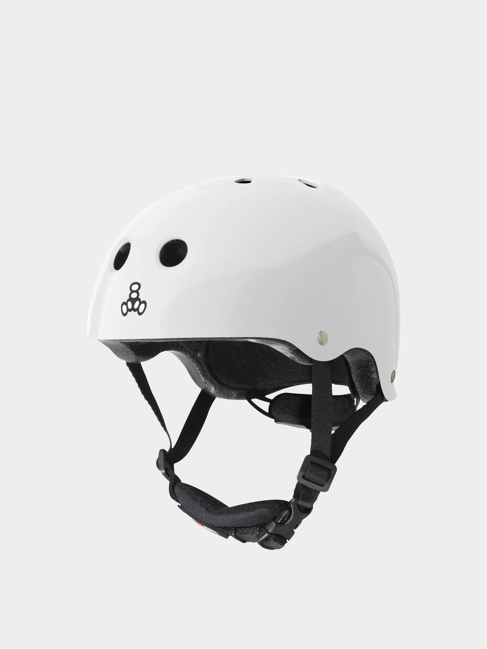 Triple Eight Helmet Lil 8 Dual Certified Helmet Eps Liner JR (white glossy)