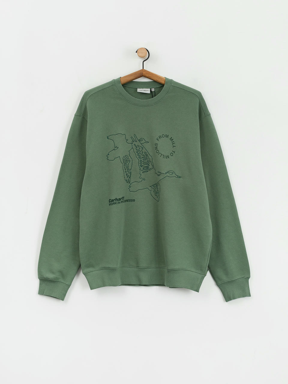 Carhartt WIP Flying Ducks Sweatshirt (duck green)