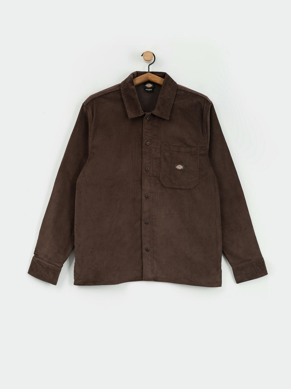 Dickies Corduroy Hemd (chocolate brown)