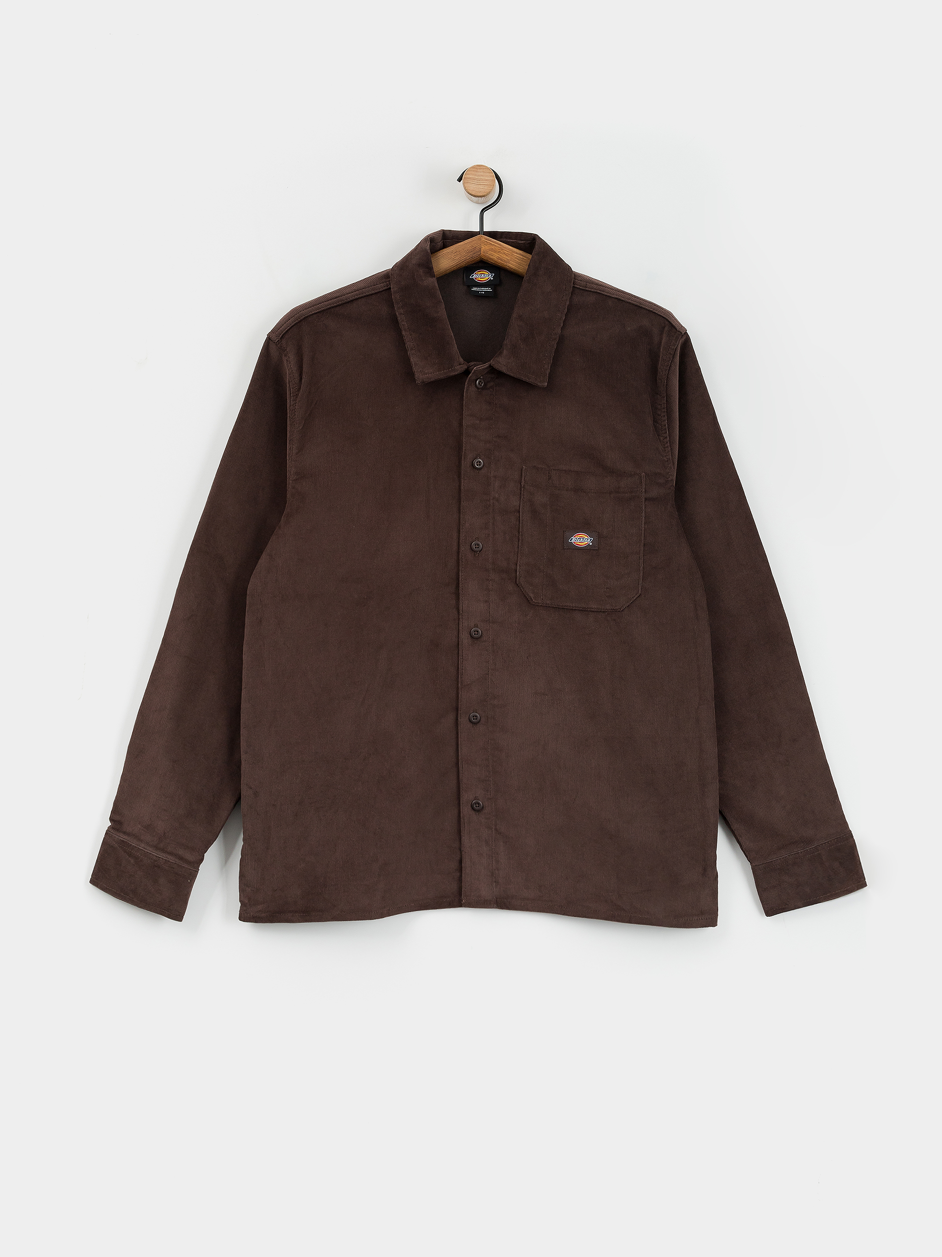 Dickies Corduroy Shirt - brown (chocolate brown)