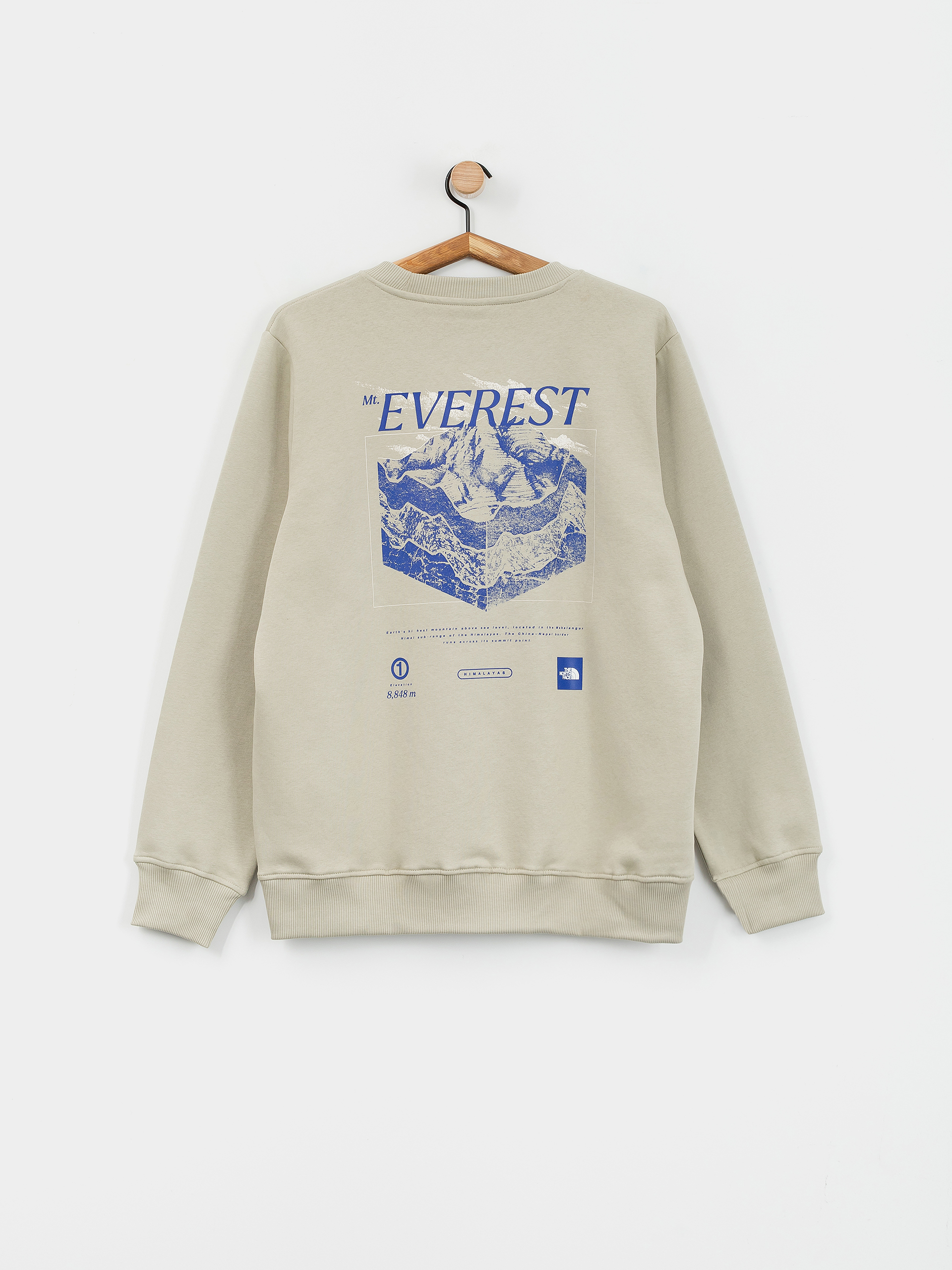 The North Face Topographic Sweatshirt (clay grey)