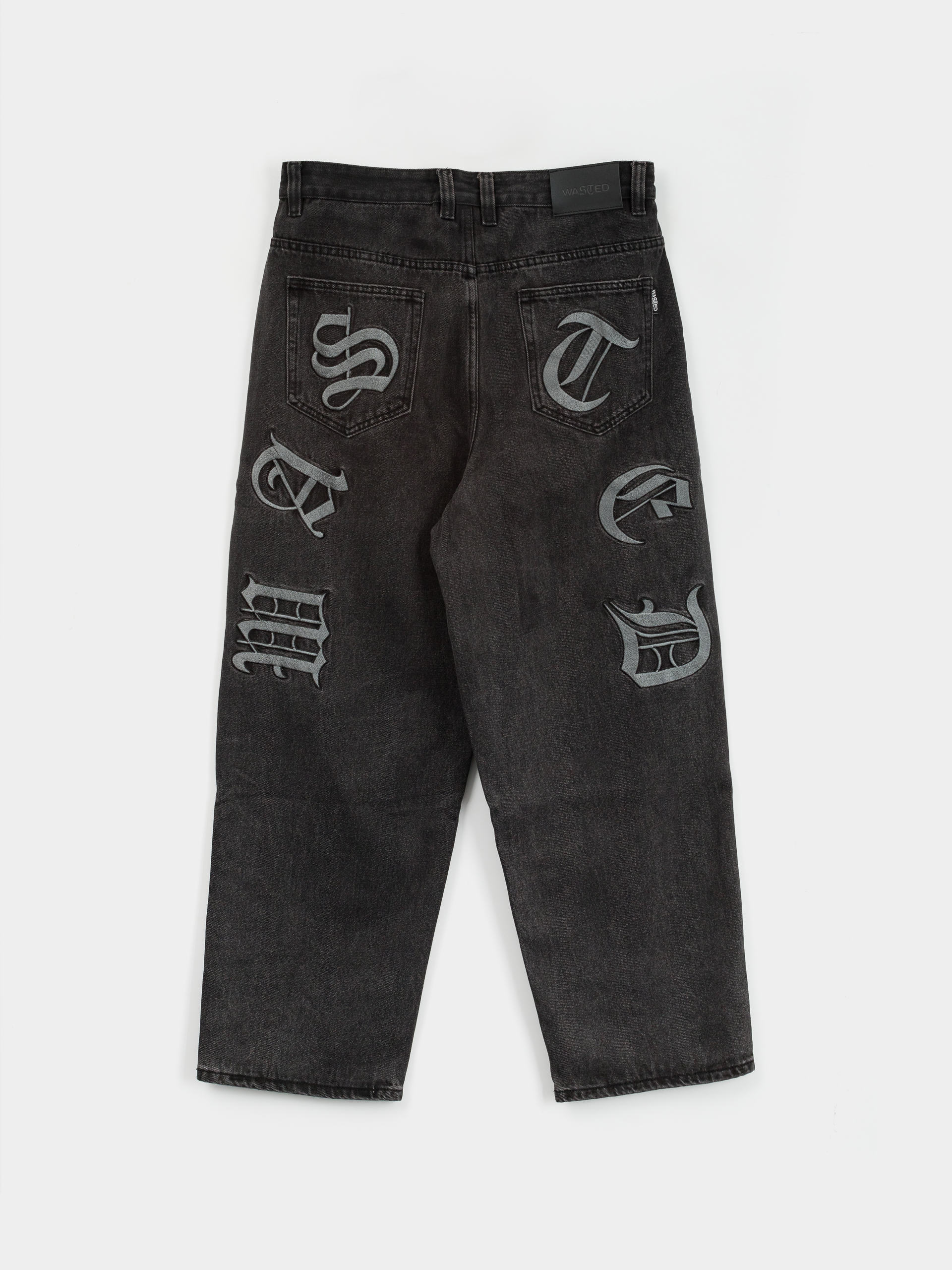 Wasted Paris Kingdom Curve Casper Hose (faded black)