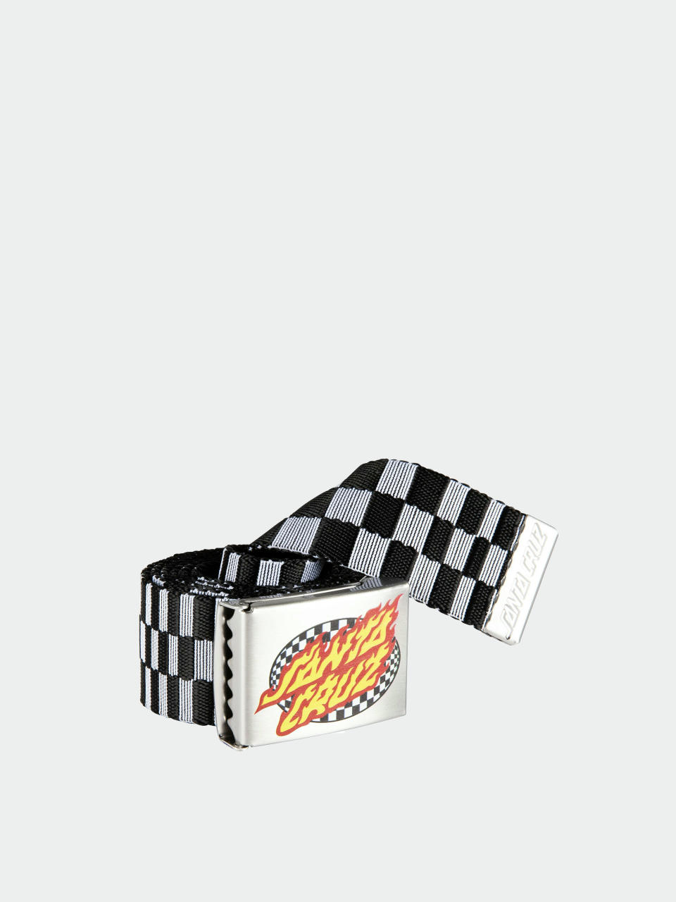 Santa Cruz Belt Oval Check Flame (beat check)