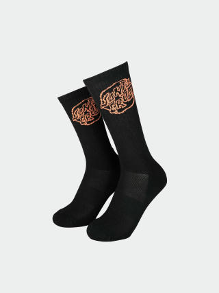 Santa Cruz Socks Fever Dream Dot (black)