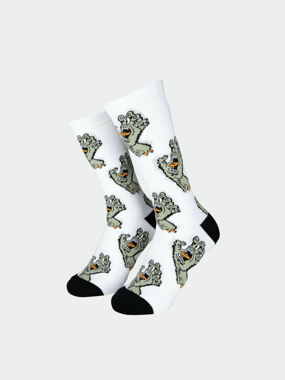 Santa Cruz Socken Multi Hand 2 Pack (white/stone grey black/matcha)