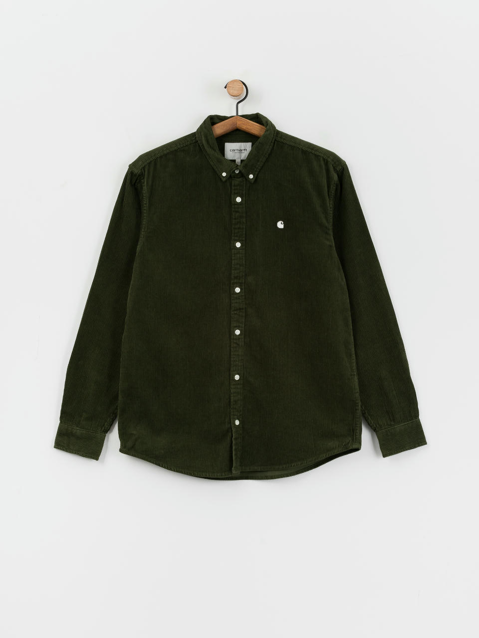 Carhartt WIP Madison Cord Hemd (tarragon/wax)