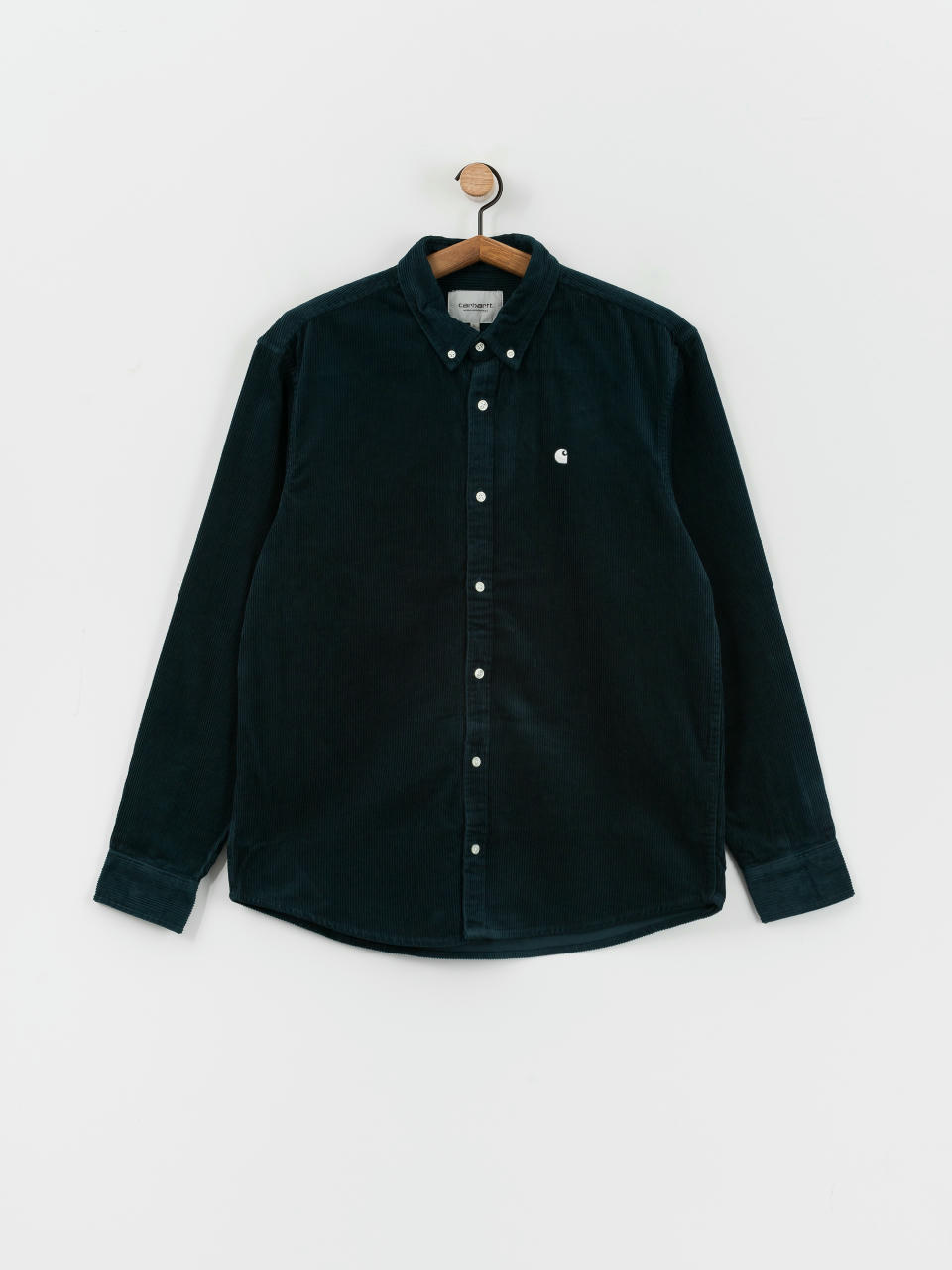 Carhartt WIP Madison Cord Shirt (duck blue/wax)