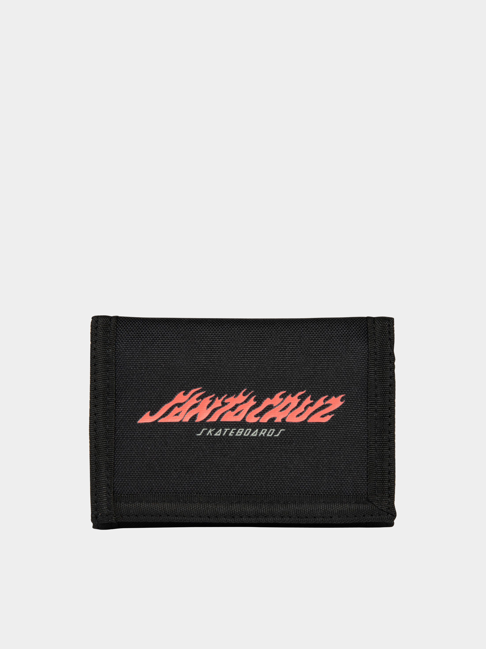 Santa Cruz Wallet Flame Strip (black)