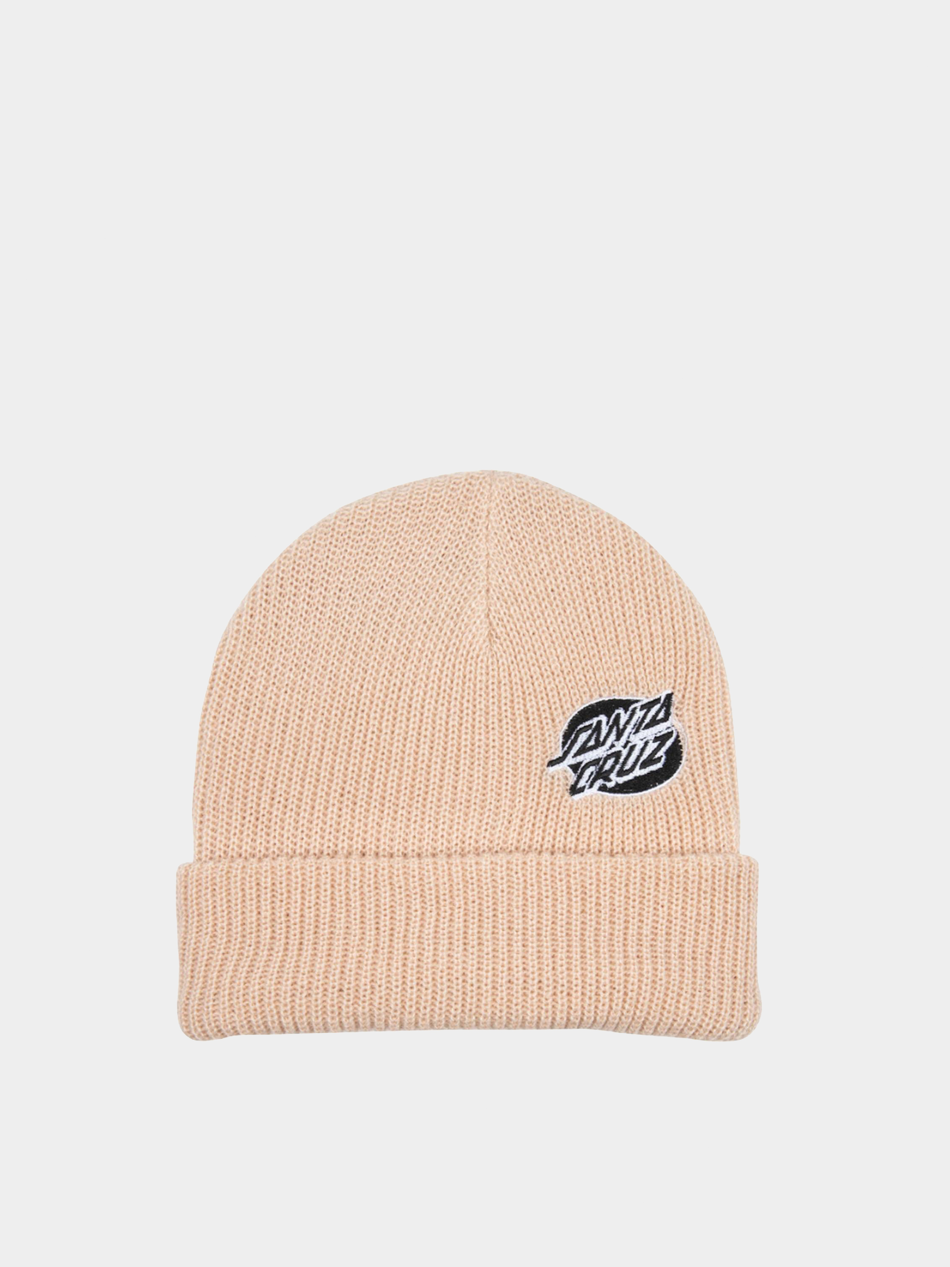 Santa Cruz Beanie Mono Lined Oval Dot (chalk)