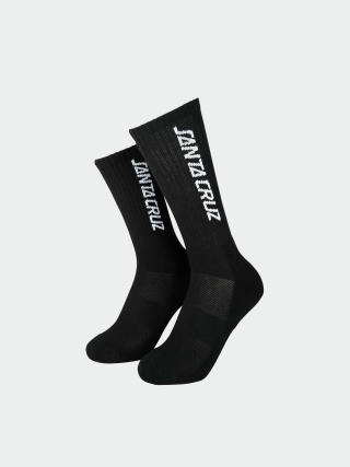 Santa Cruz Socken Strip (black)