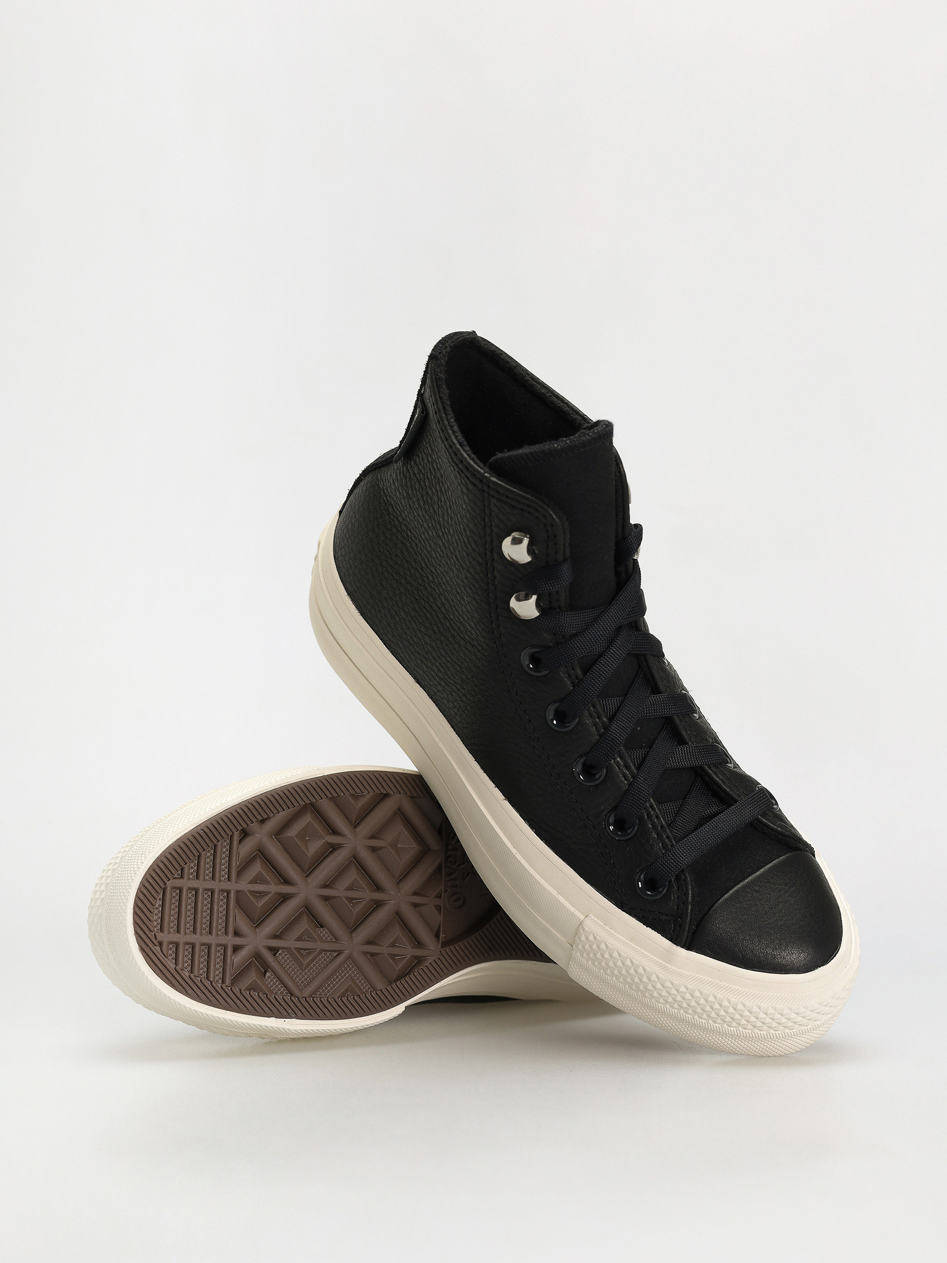 Converse Chuck Taylor All Star Lift Hi Wmn Chucks (black/black/egret)