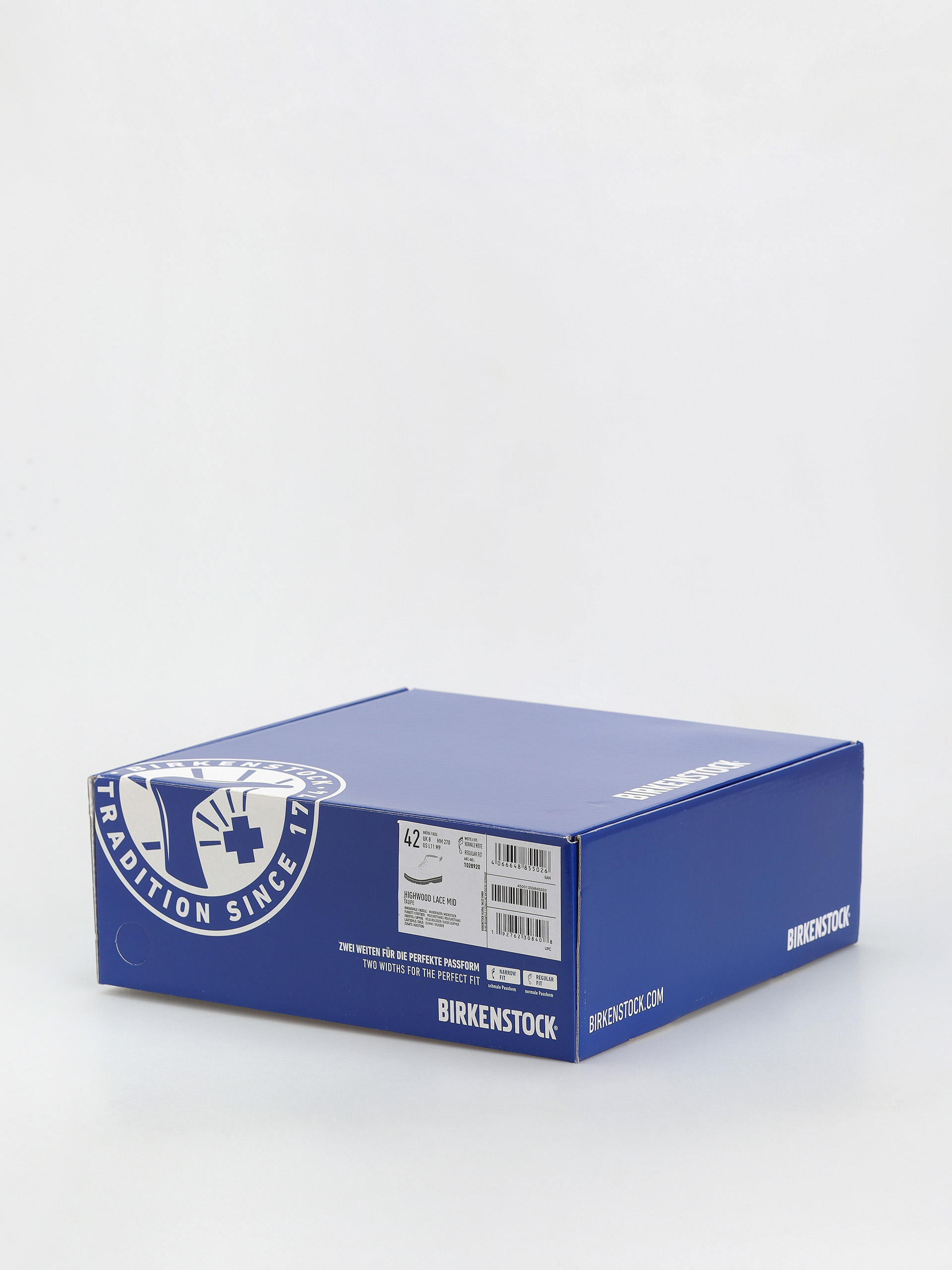 Birkenstock Highwood Lace Mid Suede Leather Regular Shoes (taupe)