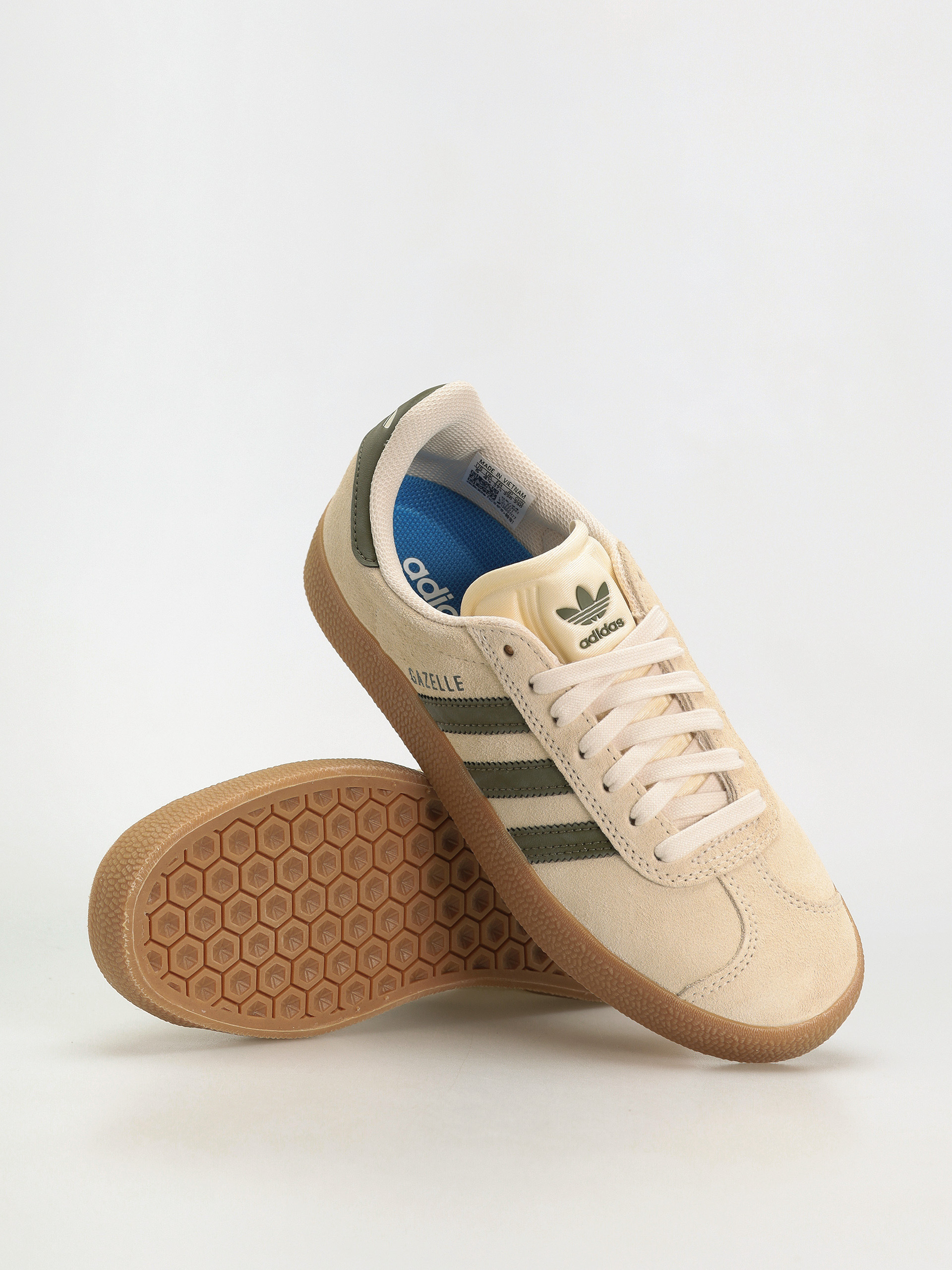 adidas Gazelle ADV Shoes brown (ecrtin/focoli/gum4)