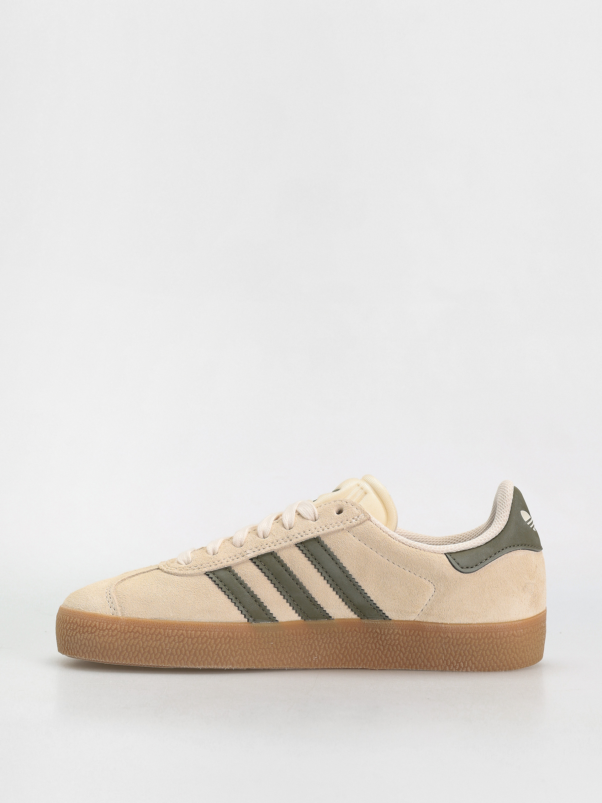adidas gazelle silver green womens adidas Gazelle Bold W, Warm Vanilla / Silver Pebble / Earth Strata main image 1